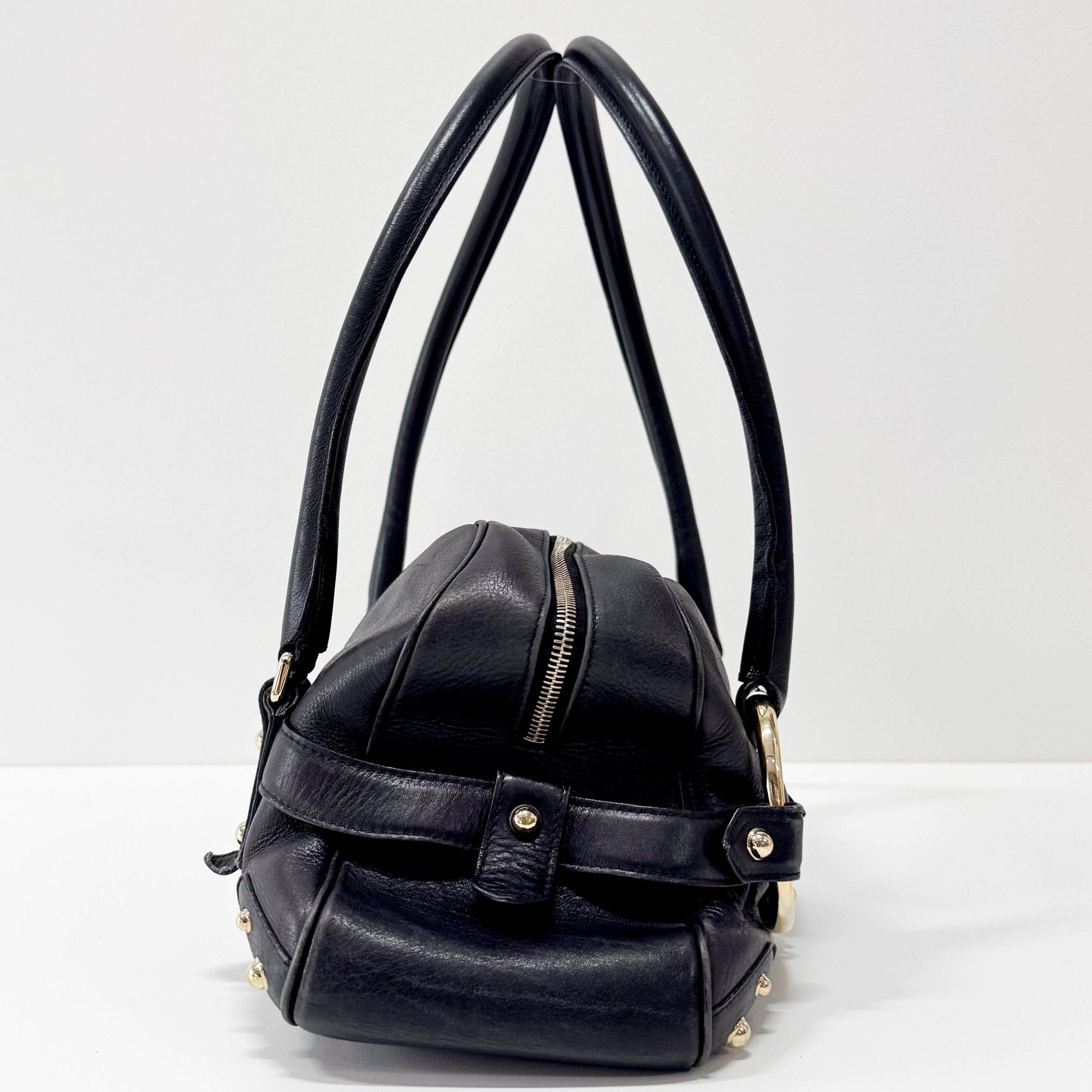 GUCCI Horsebit Black Leather & Chain Detail Shoulder Bag, in , Sold by HIVE PRELOVED - Shoulder Bags, ,