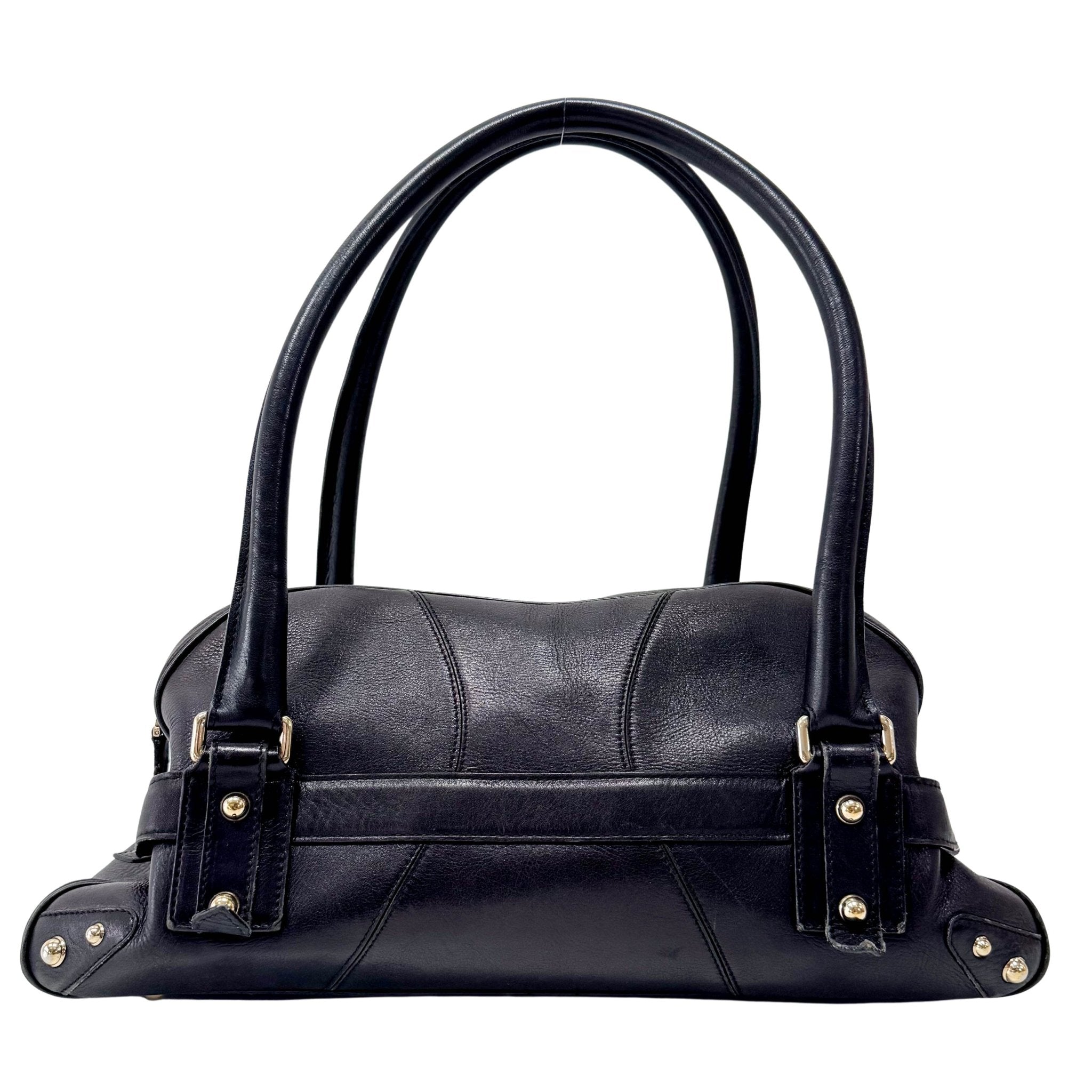 GUCCI Horsebit Black Leather & Chain Detail Shoulder Bag, in , Sold by HIVE PRELOVED - Shoulder Bags, ,