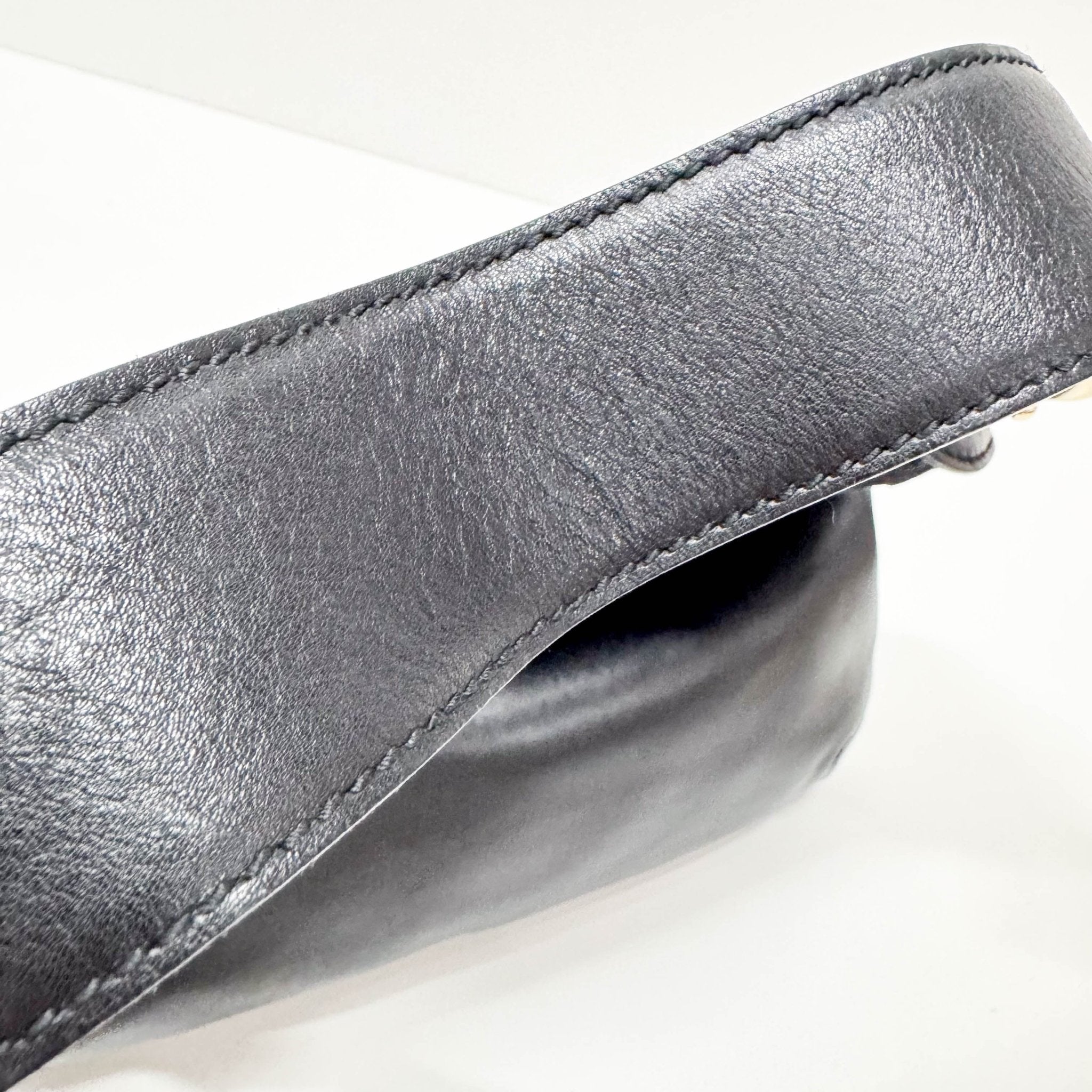 GUCCI Horsebit Black Leather Hobo Shoulder Bag, in , Sold by HIVE PRELOVED - Shoulder Bags, ,