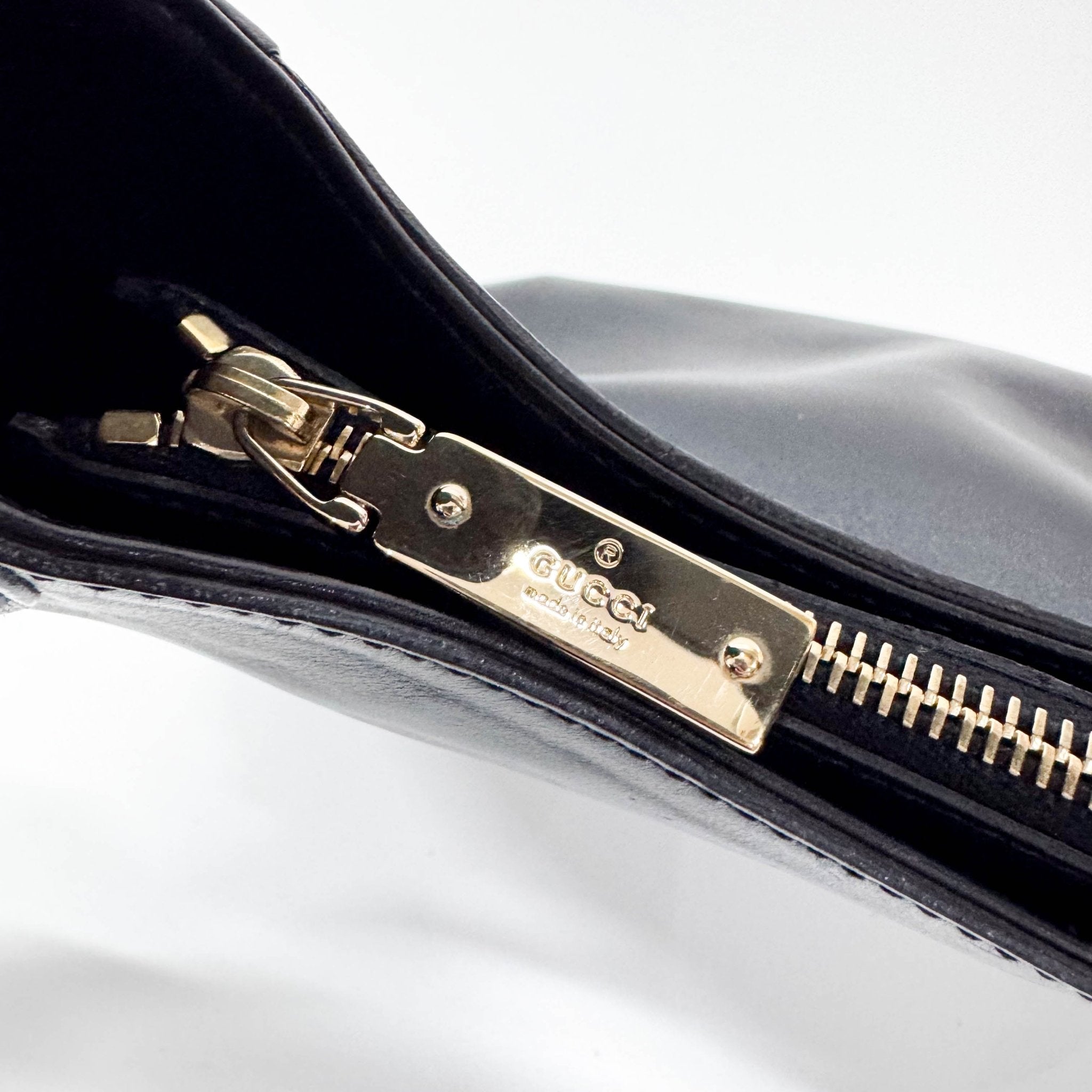 GUCCI Horsebit Black Leather Hobo Shoulder Bag, in , Sold by HIVE PRELOVED - Shoulder Bags, ,