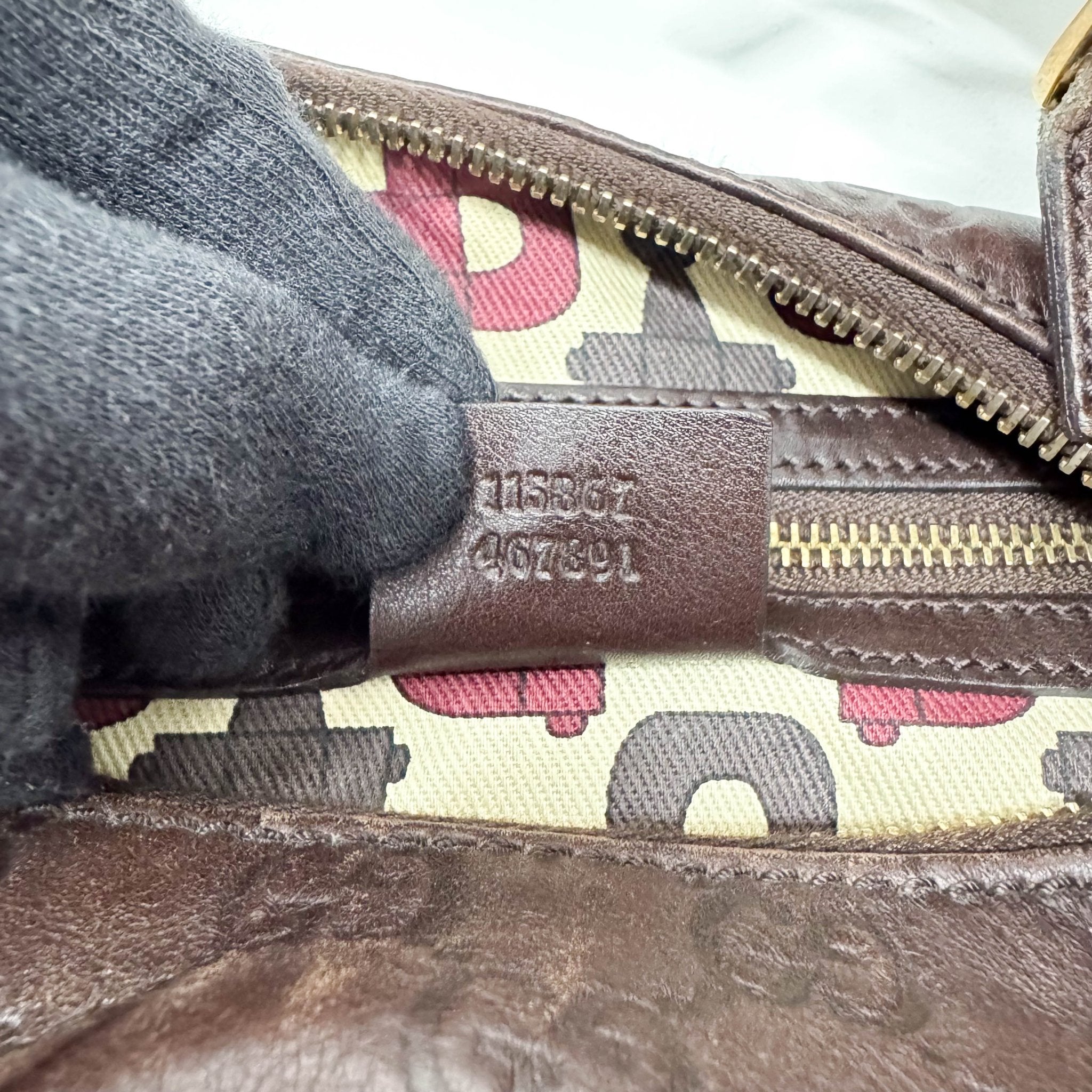 GUCCI Horsebit Brown GG Leather Shoulder Bag, in , Sold by HIVE PRELOVED - Shoulder Bags, ,