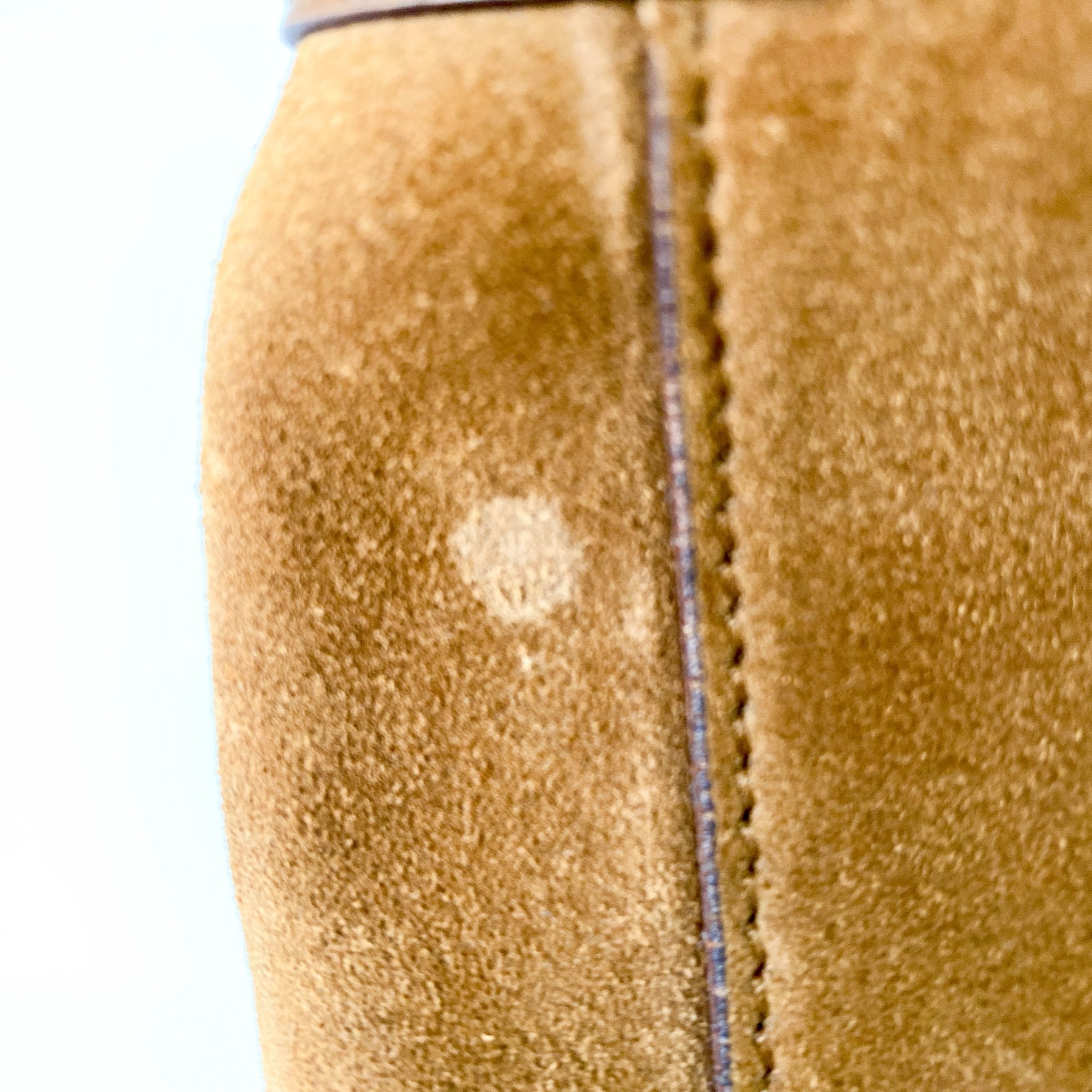 GUCCI Horsebit Caramel Suede Shoulder Bag, in , Sold by HIVE PRELOVED - Shoulder Bags, ,