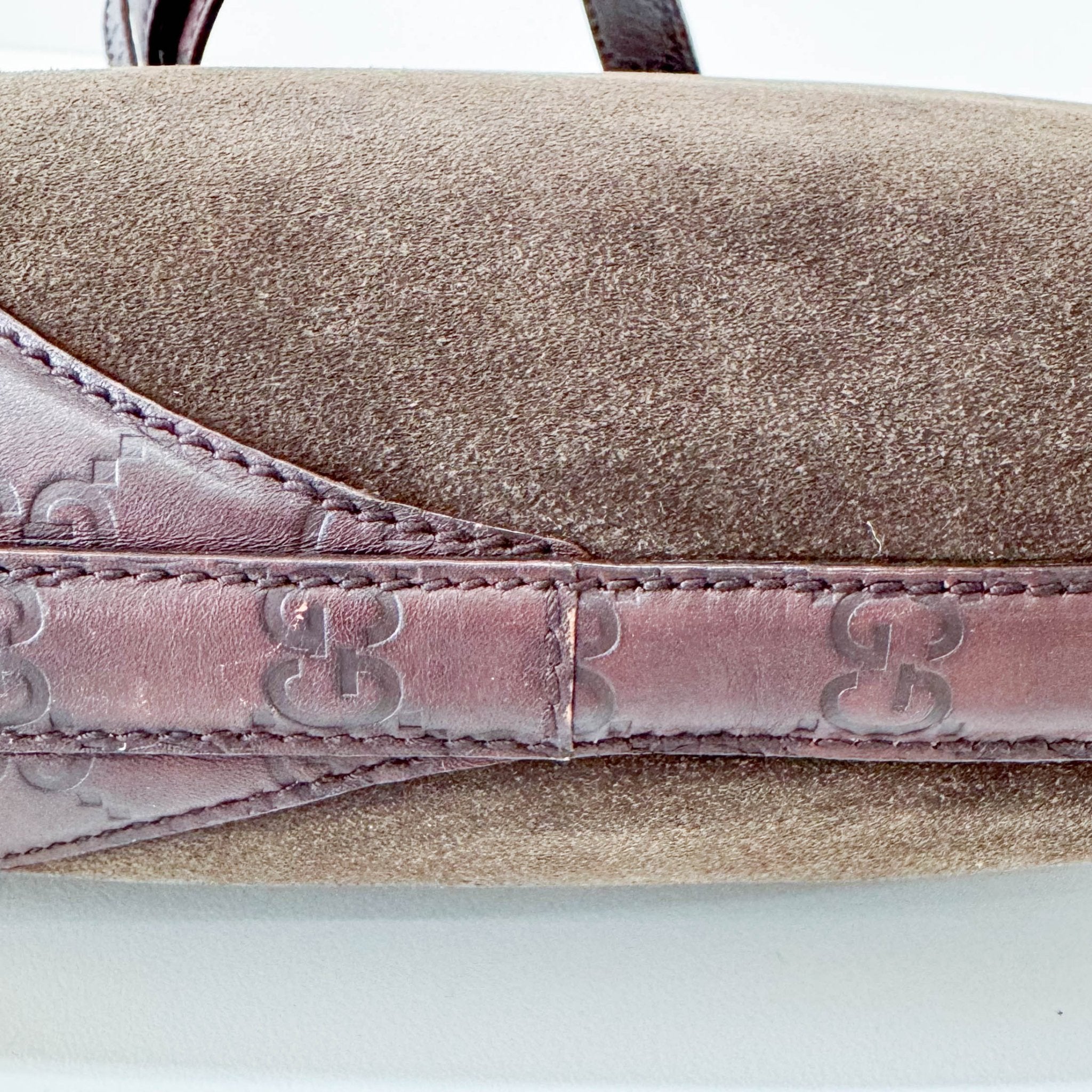GUCCI Horsebit Hobo Suede Brown Shoulder Bag, in , Sold by HIVE PRELOVED - Shoulder Bags, ,