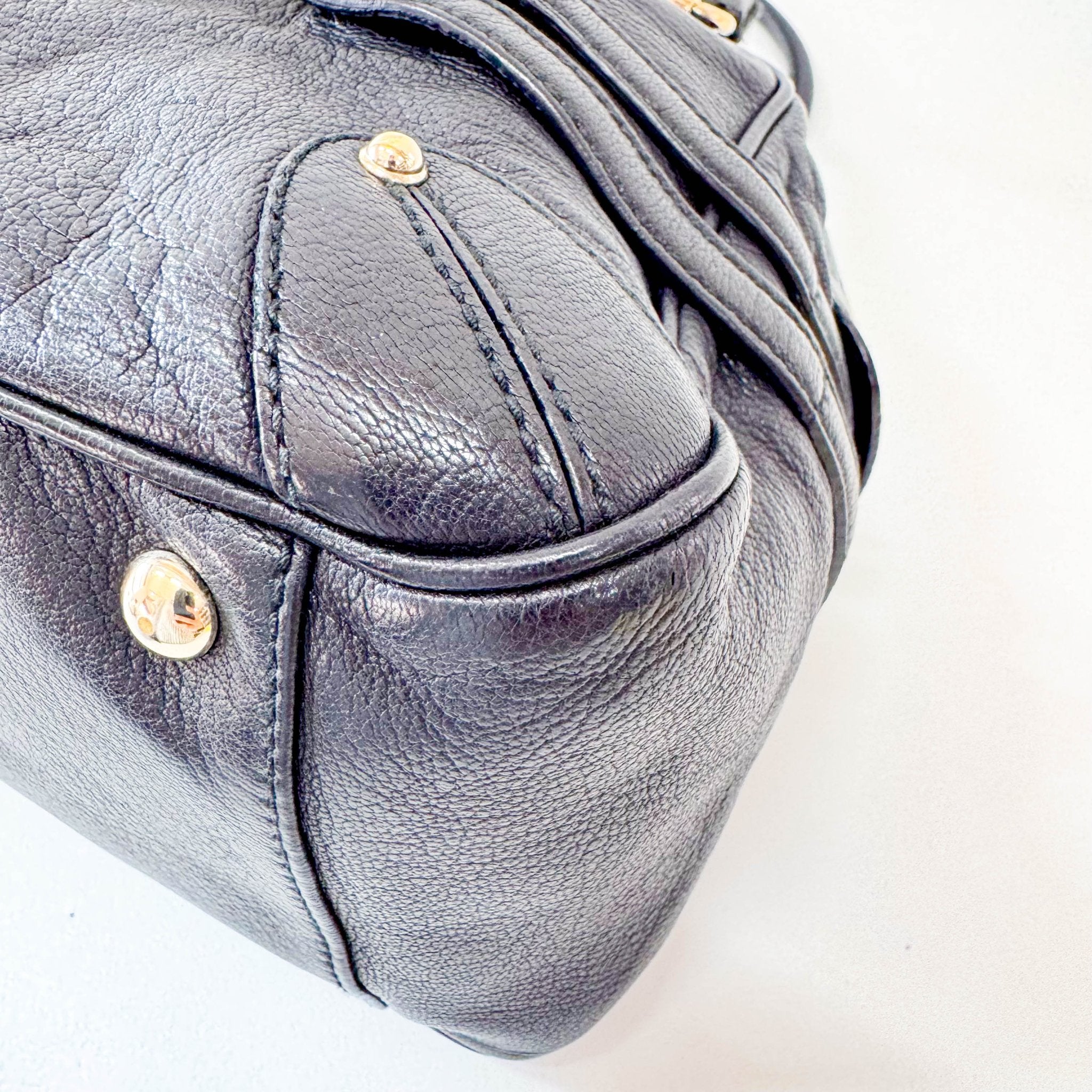 GUCCI Horsebit in Black Leather and Bamboo Detail Shoulder Bag, in , Sold by HIVE PRELOVED - Shoulder Bags, ,