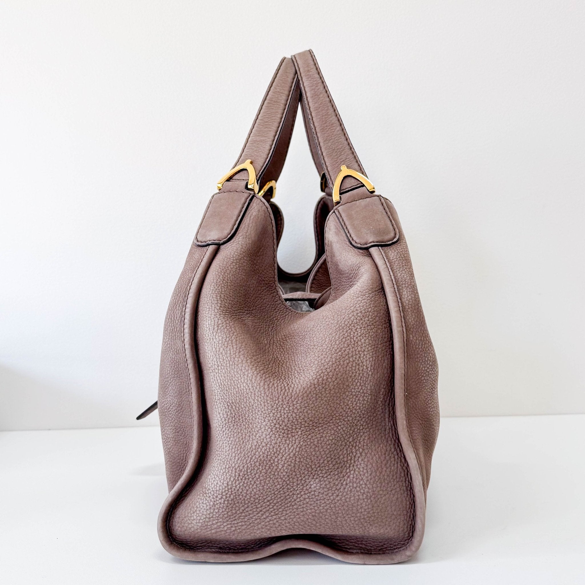 GUCCI Horsebit in Brown GG Canvas Shoulder Bag, in , Sold by HIVE PRELOVED - Shoulder Bags, ,