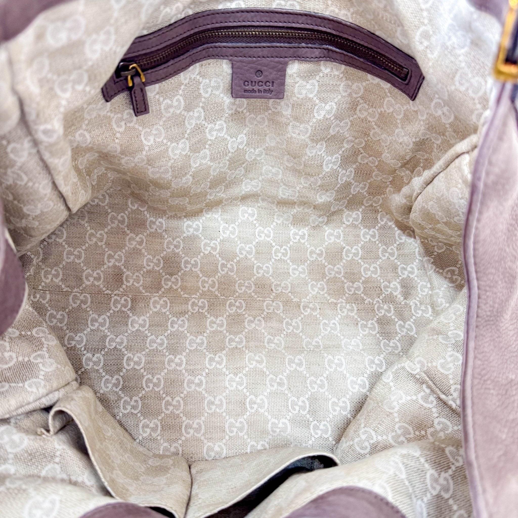 GUCCI Horsebit in Brown GG Canvas Shoulder Bag, in , Sold by HIVE PRELOVED - Shoulder Bags, ,