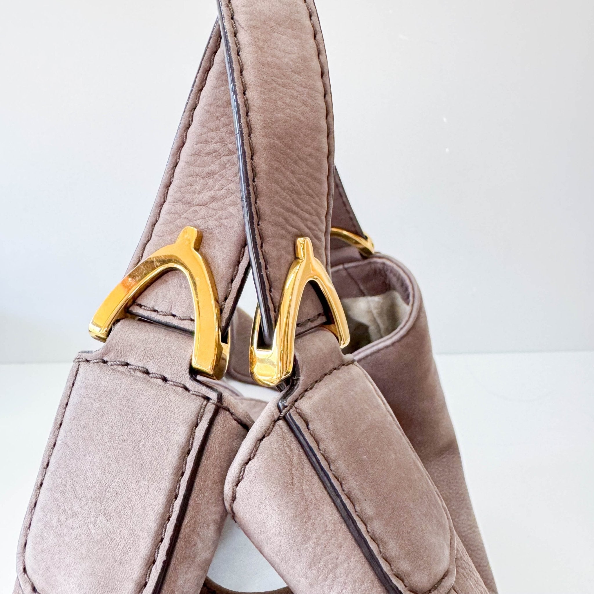 GUCCI Horsebit in Brown GG Canvas Shoulder Bag, in , Sold by HIVE PRELOVED - Shoulder Bags, ,
