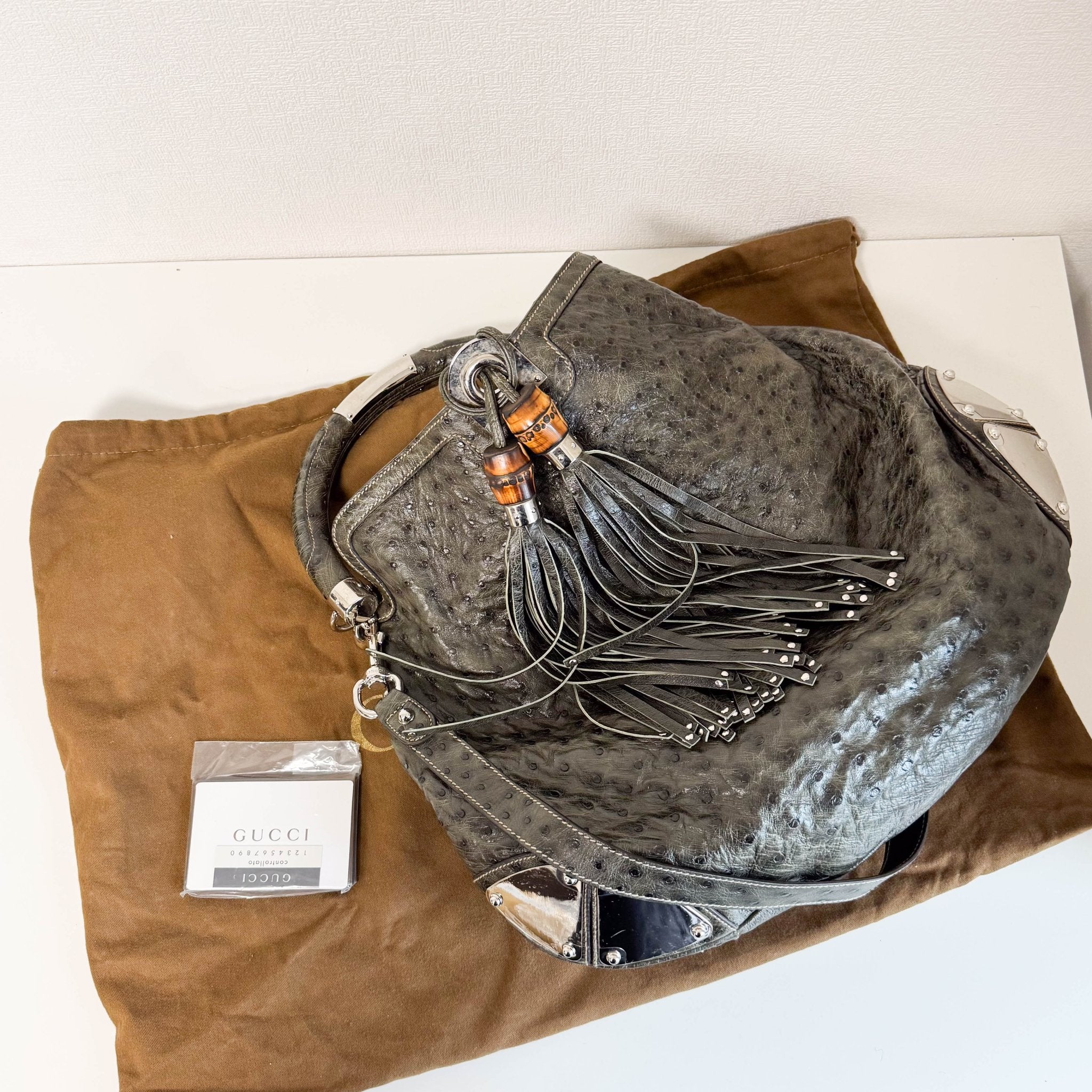 GUCCI Indy Green Leather Hobo Shoulder Bag, in , Sold by HIVE PRELOVED - Shoulder Bags, ,