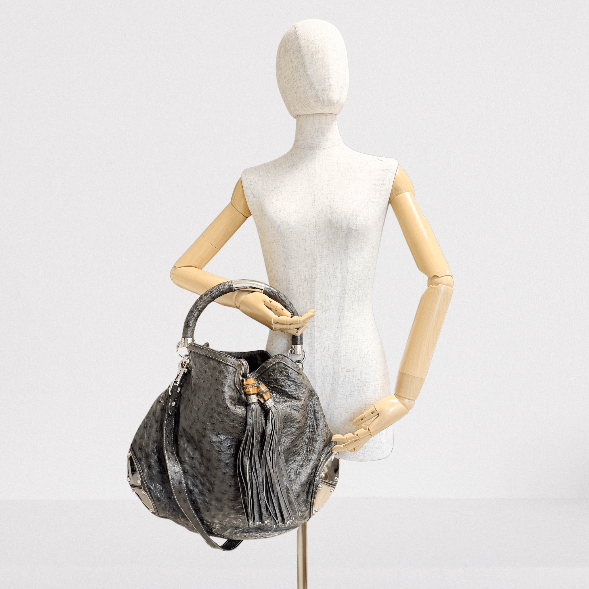 GUCCI Indy Green Leather Hobo Shoulder Bag, in , Sold by HIVE PRELOVED - Shoulder Bags, ,