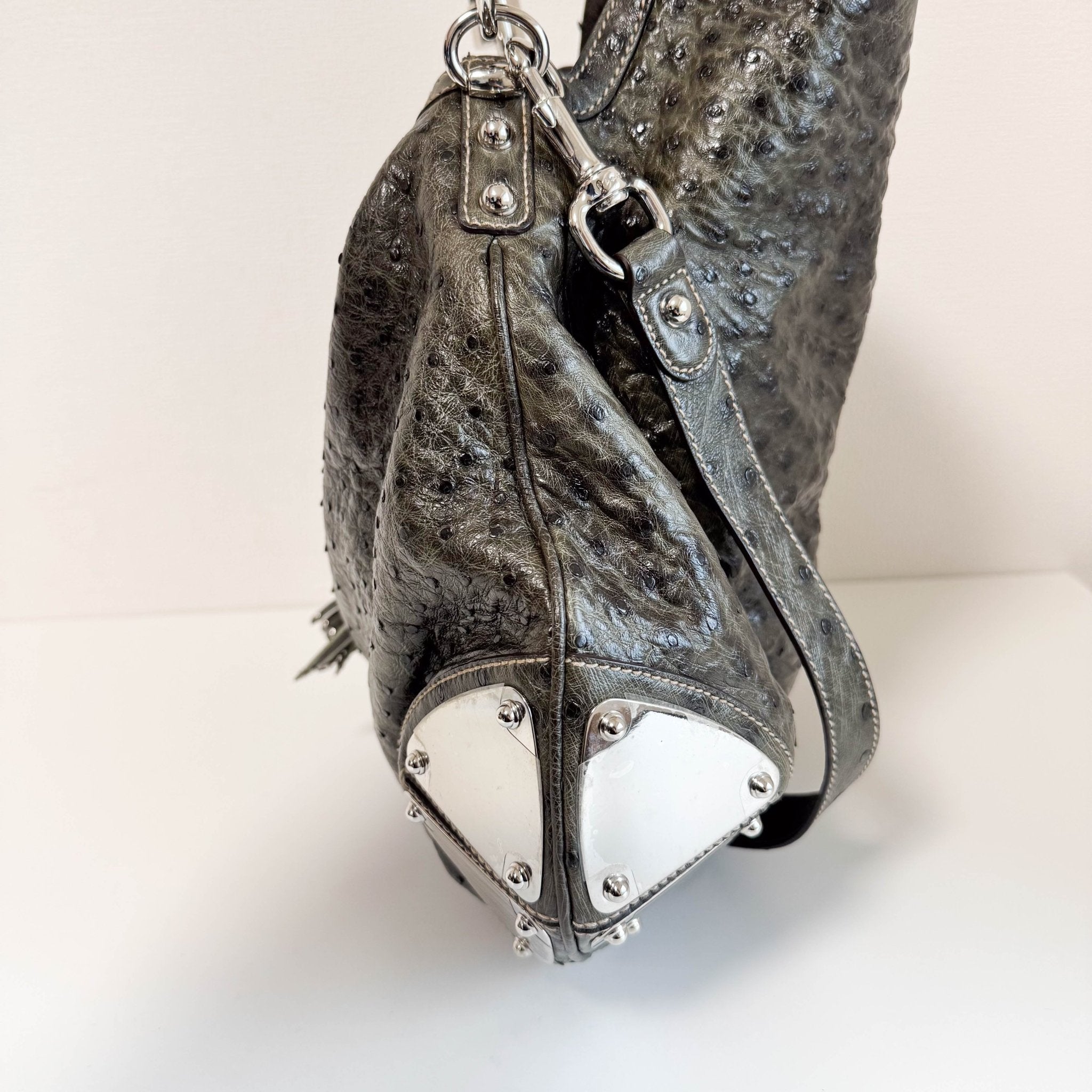 GUCCI Indy Green Leather Hobo Shoulder Bag, in , Sold by HIVE PRELOVED - Shoulder Bags, ,