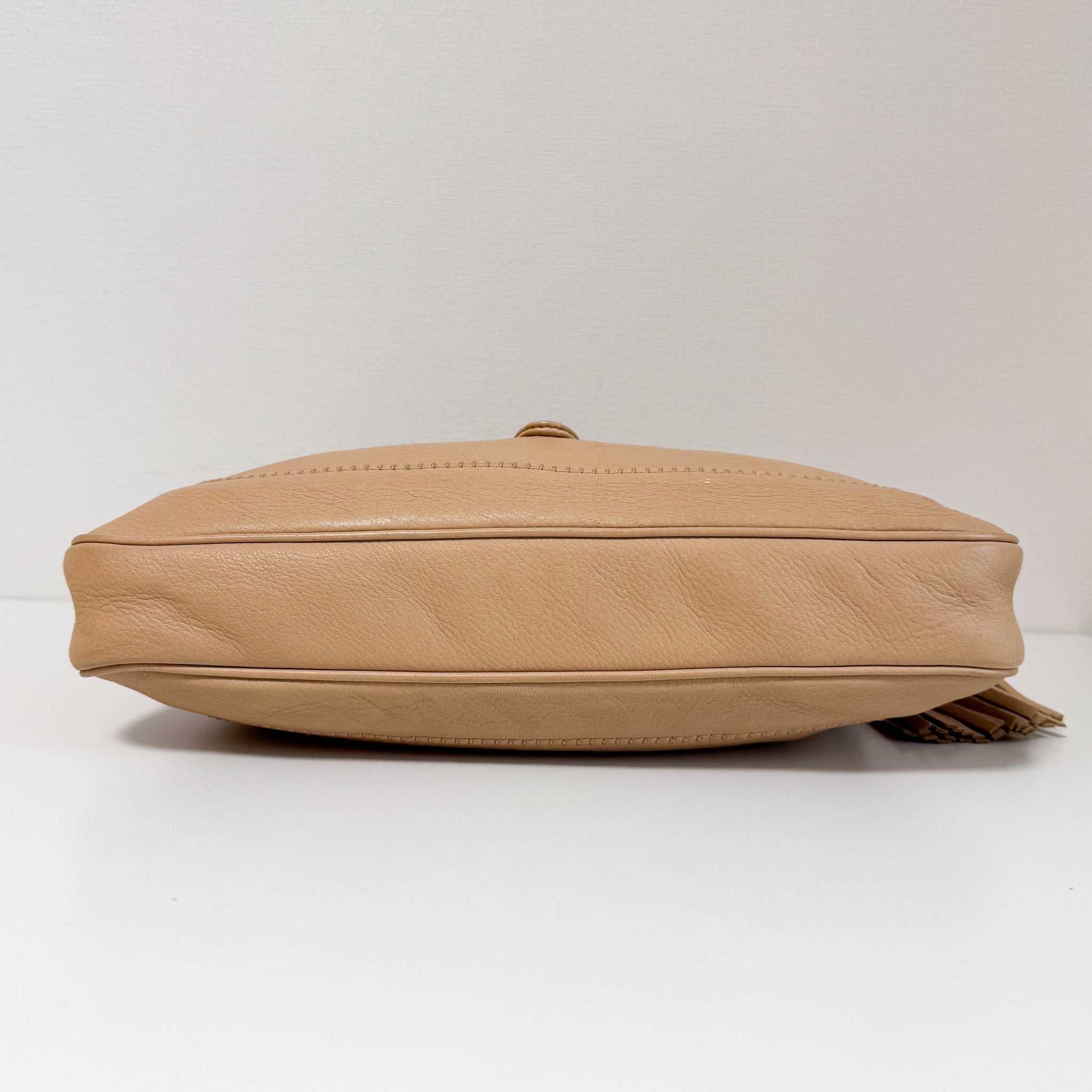 GUCCI Jackie 1961 Beige Leather Tussel Shoulder Bag, in , Sold by HIVE PRELOVED - Shoulder Bags, ,