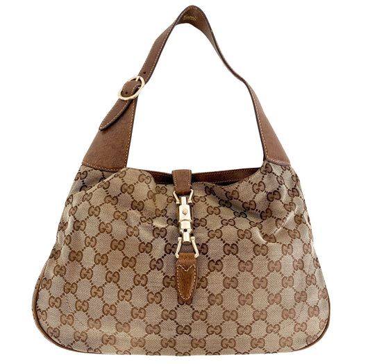 GUCCI Jackie 1961 GG Canvas Hobo Bag, in , Sold by HIVE PRELOVED - Shoulder Bags, ,