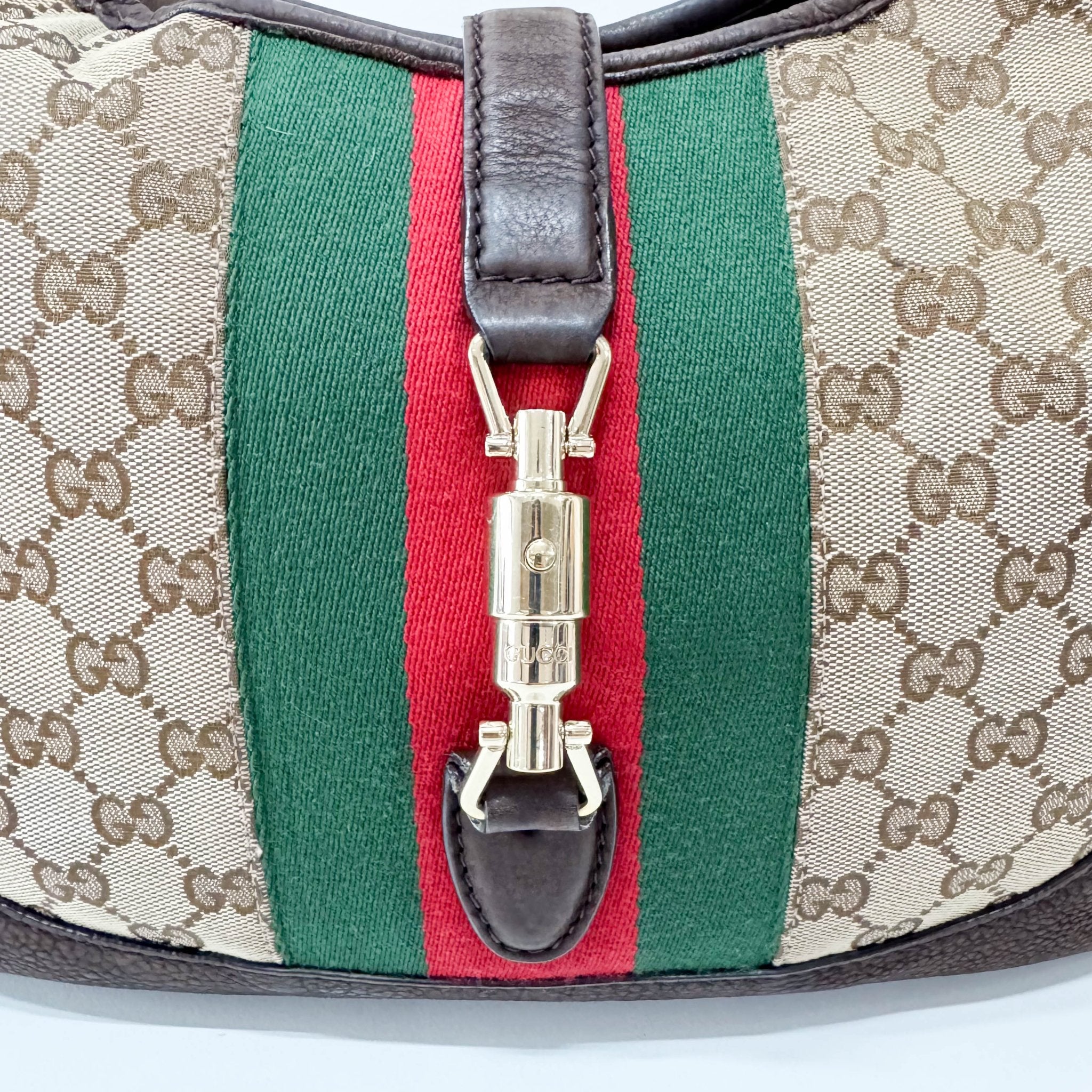 GUCCI Jackie 1961 GG Canvas Stripe, in , Sold by HIVE PRELOVED - Shoulder Bags, ,