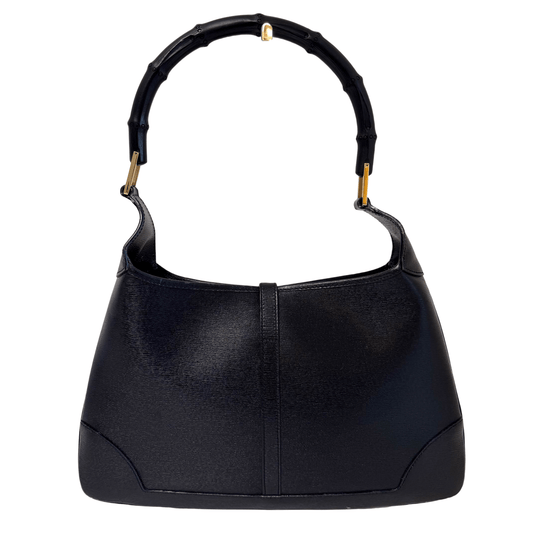 GUCCI Jackie Bamboo Leather Shoulder Bag, in , Sold by HIVE PRELOVED - Shoulder Bags, ,