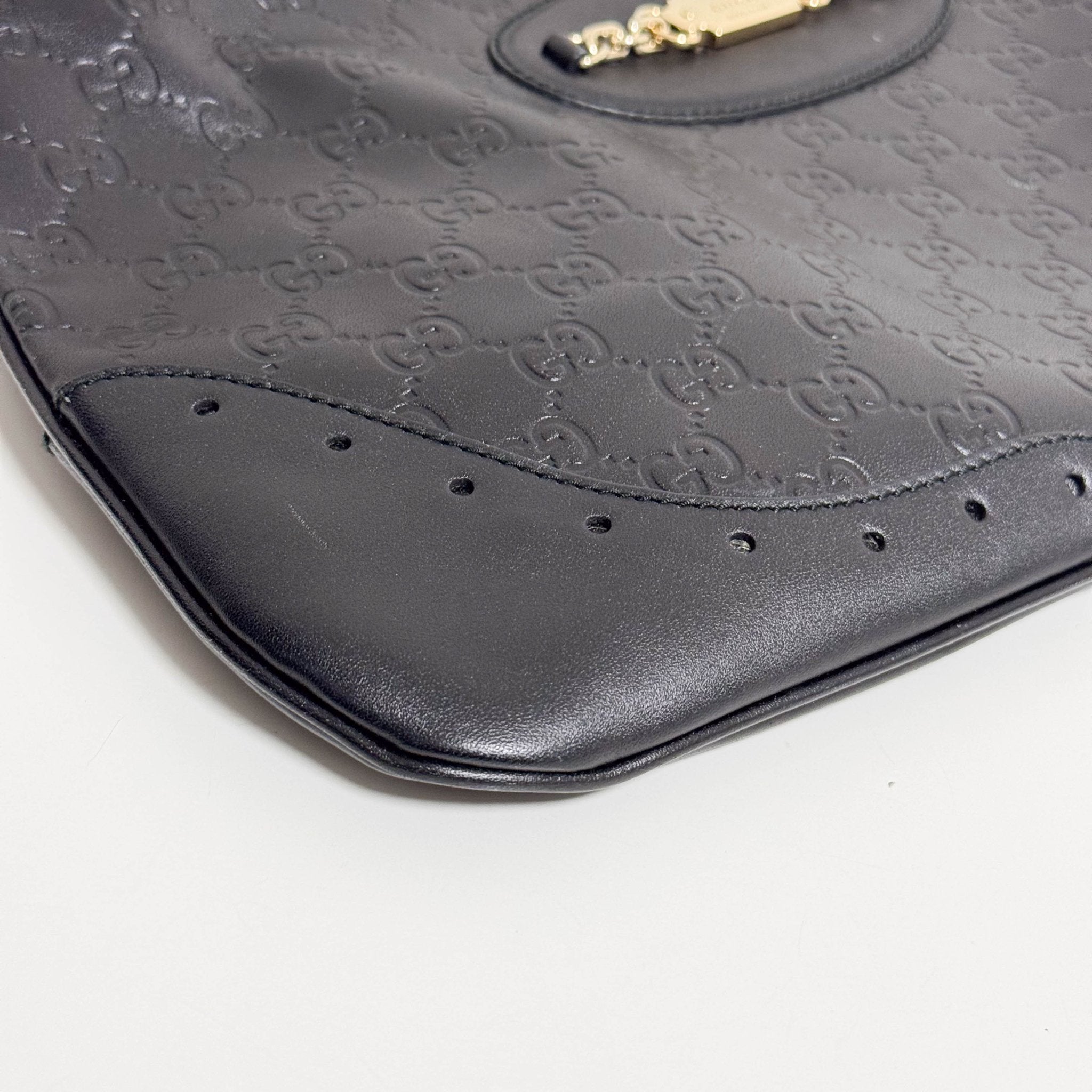 GUCCI Jackie Black Leather Gold Horsebit Hardware Shoulder Bag, in , Sold by HIVE PRELOVED - Shoulder Bags, ,