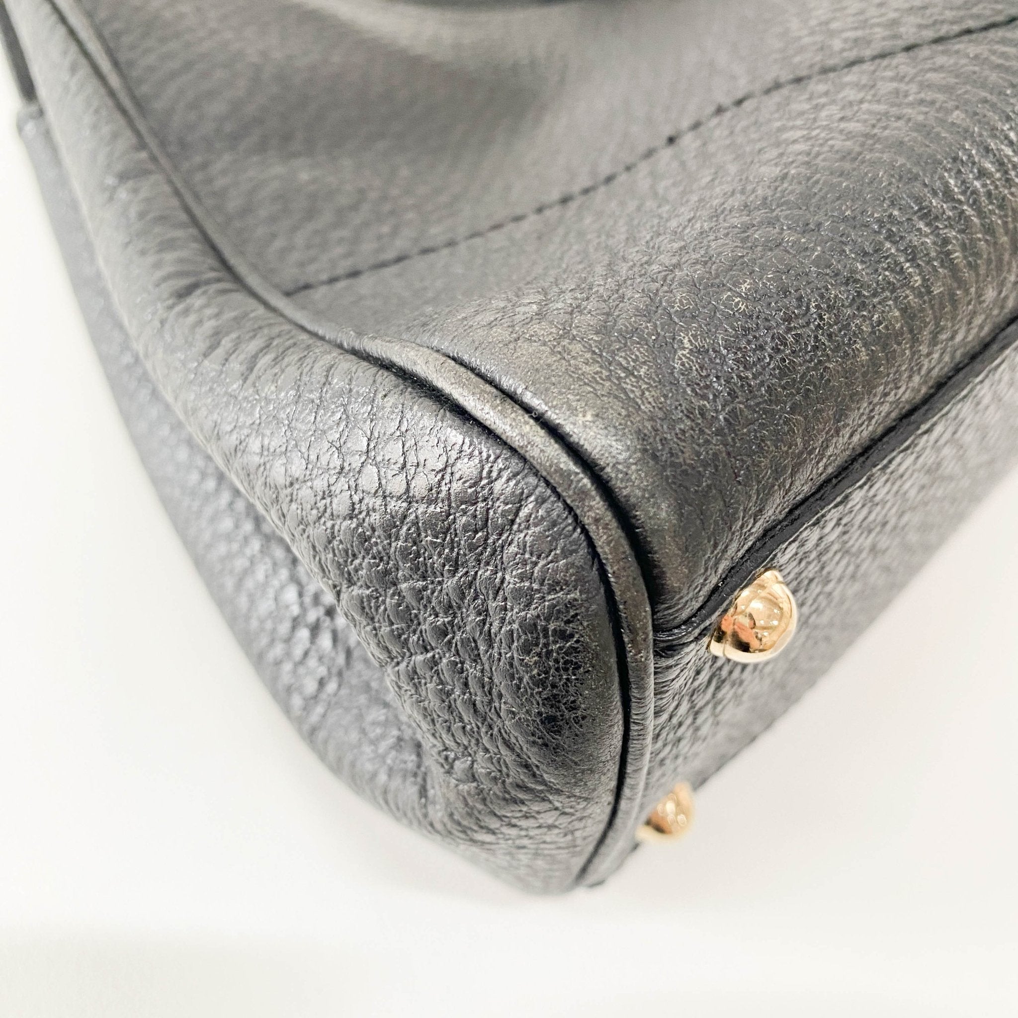 GUCCI Jackie Black Leather Shoulder Bag, in , Sold by HIVE PRELOVED - Shoulder Bags, ,