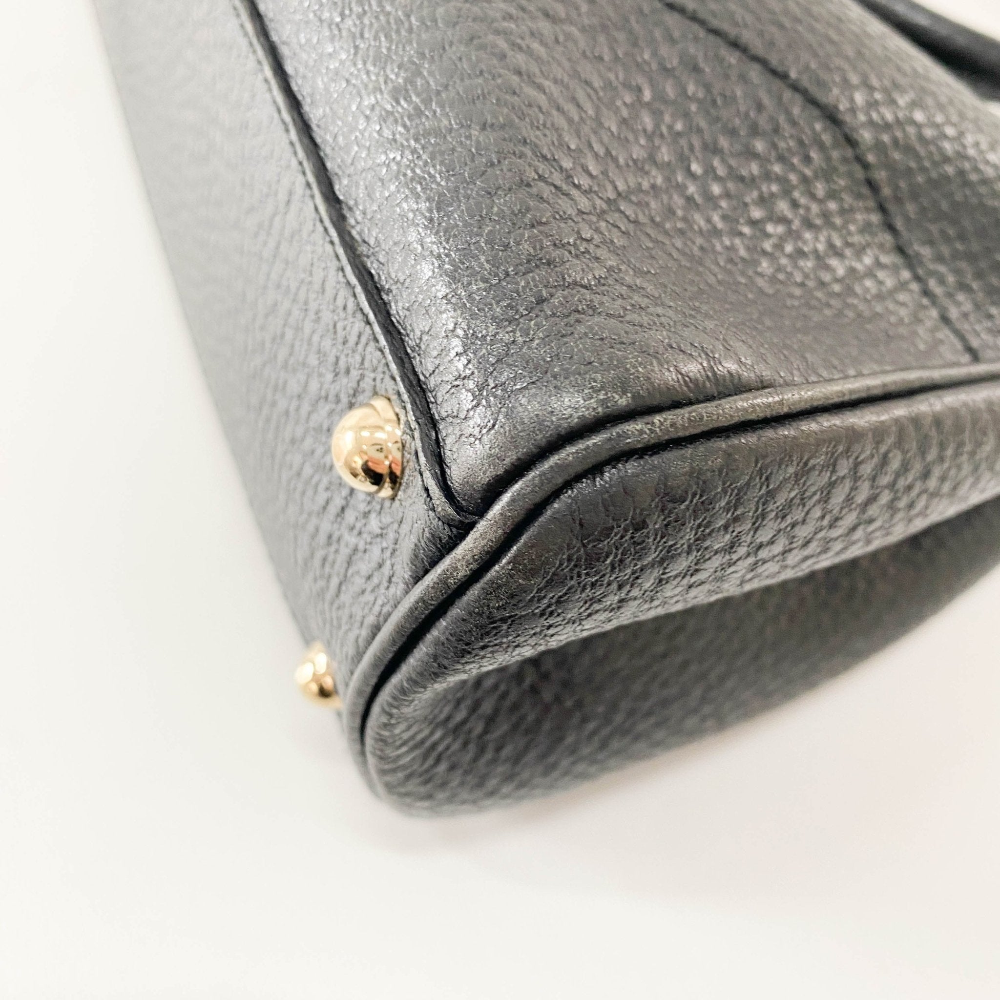 GUCCI Jackie Black Leather Shoulder Bag, in , Sold by HIVE PRELOVED - Shoulder Bags, ,