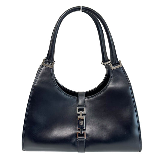 GUCCI Jackie Black Leather Shoulder Bag, in , Sold by HIVE PRELOVED - Shoulder Bags, ,