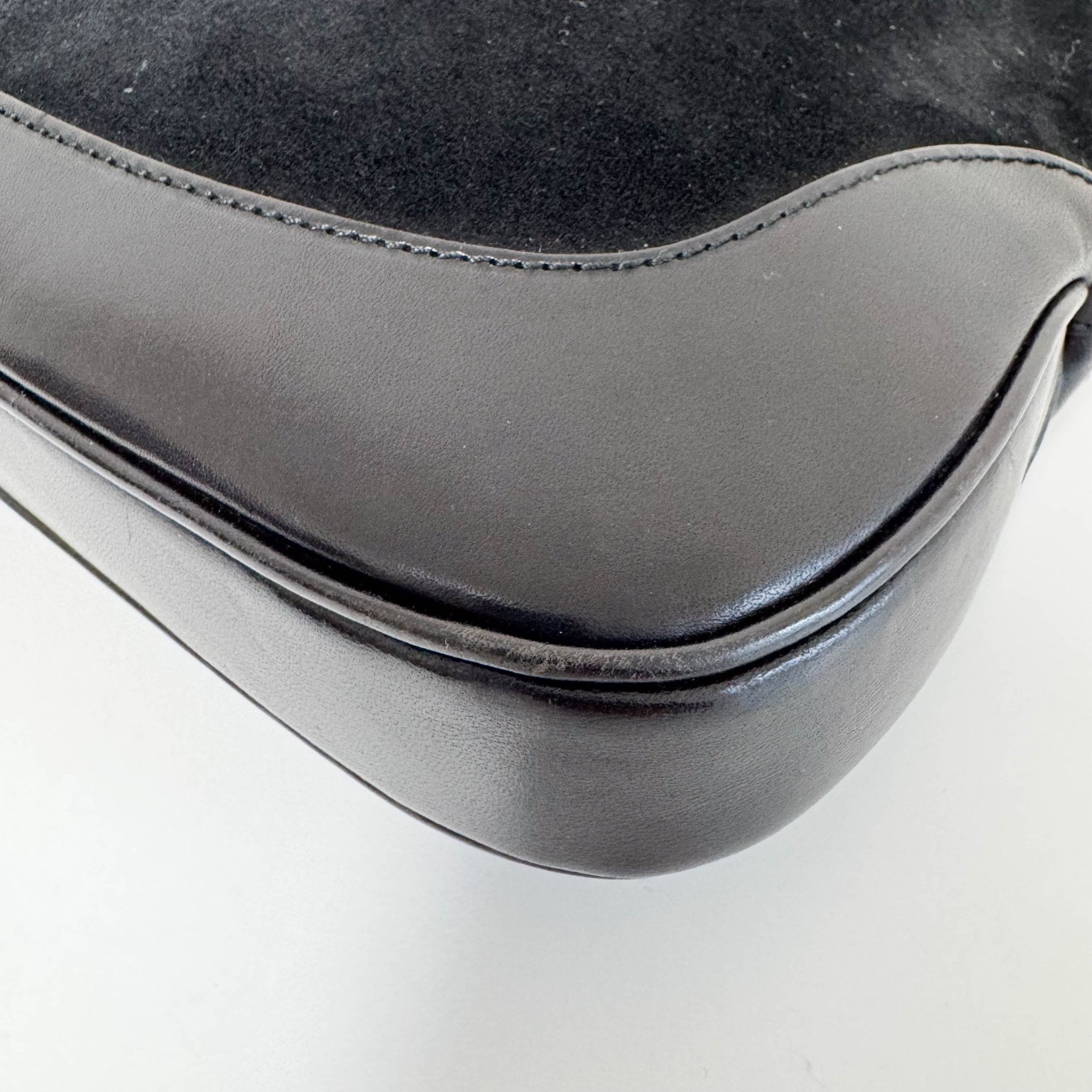 GUCCI Jackie Black Suede Sherry Shoulder Bag, in , Sold by HIVE PRELOVED - Shoulder Bags, ,