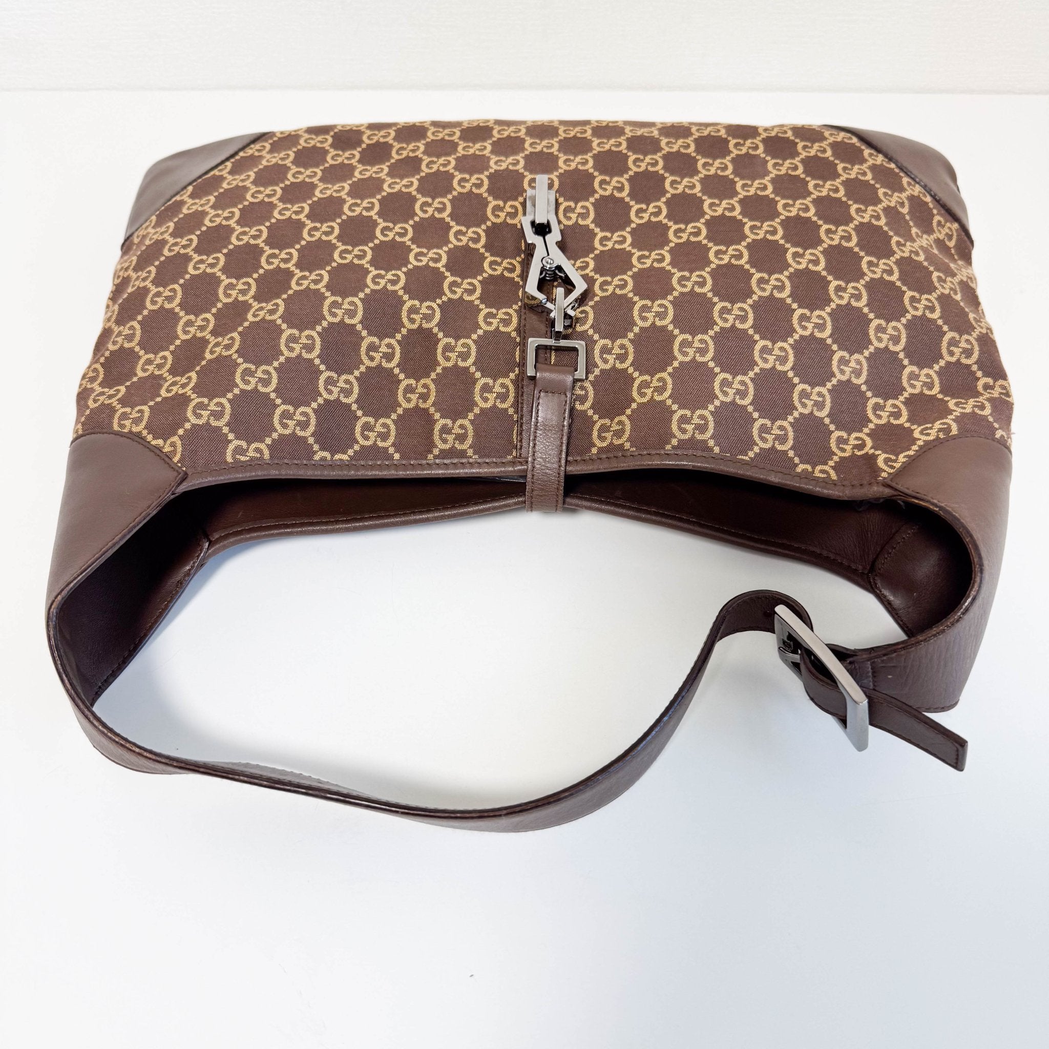 GUCCI Jackie Brown GG Canvas Shoulder Bag, in , Sold by HIVE PRELOVED - Shoulder Bags, ,
