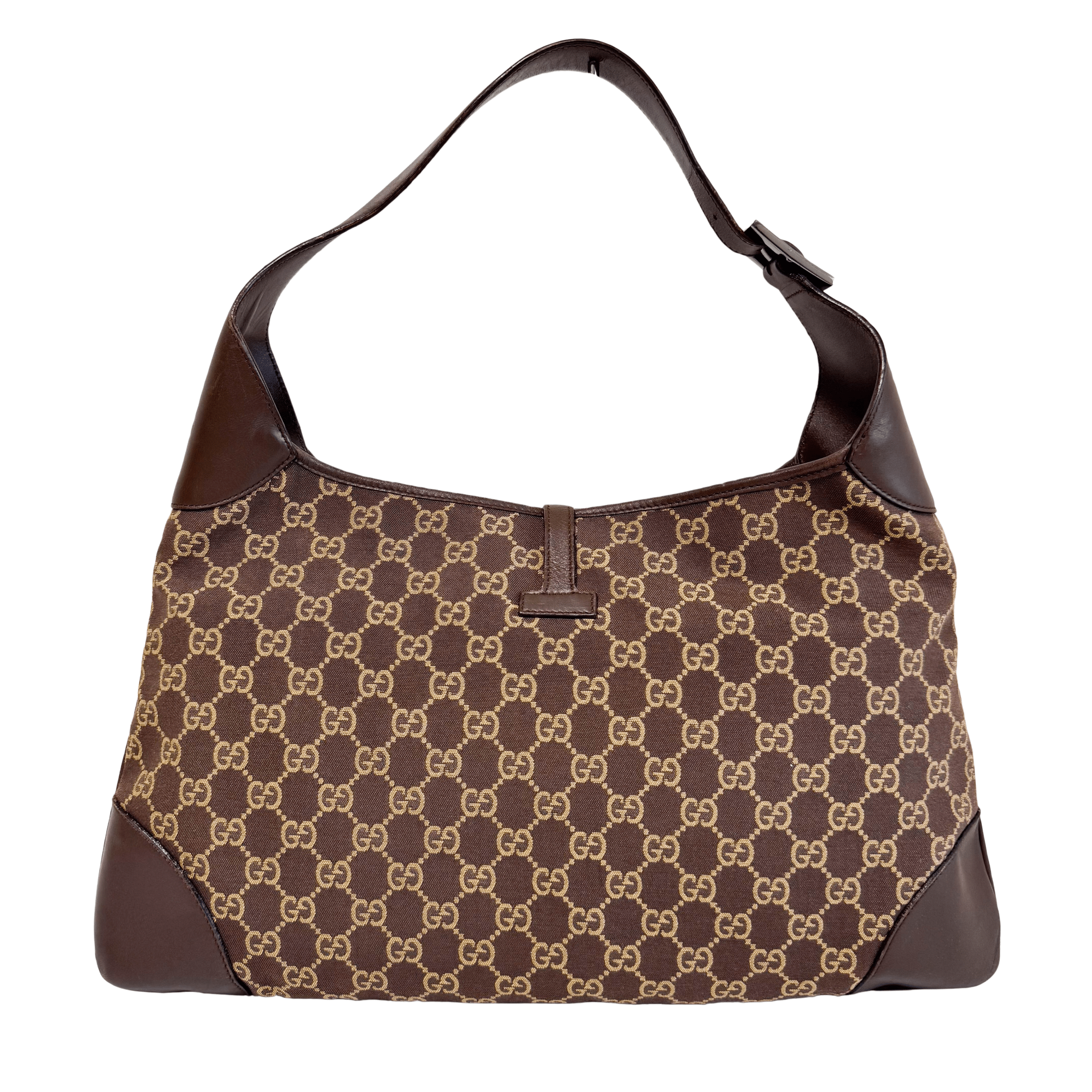 GUCCI Jackie Brown GG Canvas Shoulder Bag, in , Sold by HIVE PRELOVED - Shoulder Bags, ,