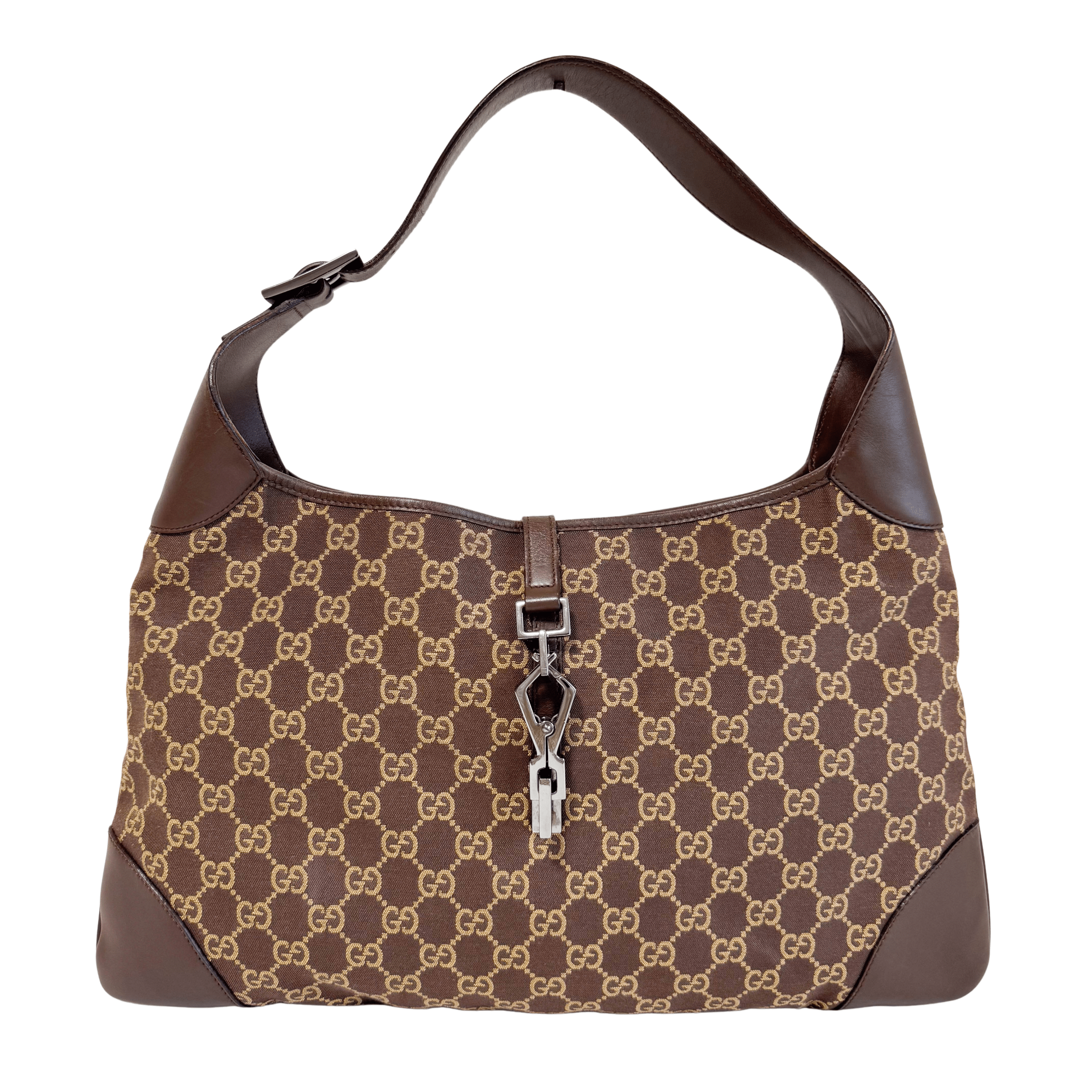 GUCCI Jackie Brown GG Canvas Shoulder Bag, in , Sold by HIVE PRELOVED - Shoulder Bags, ,