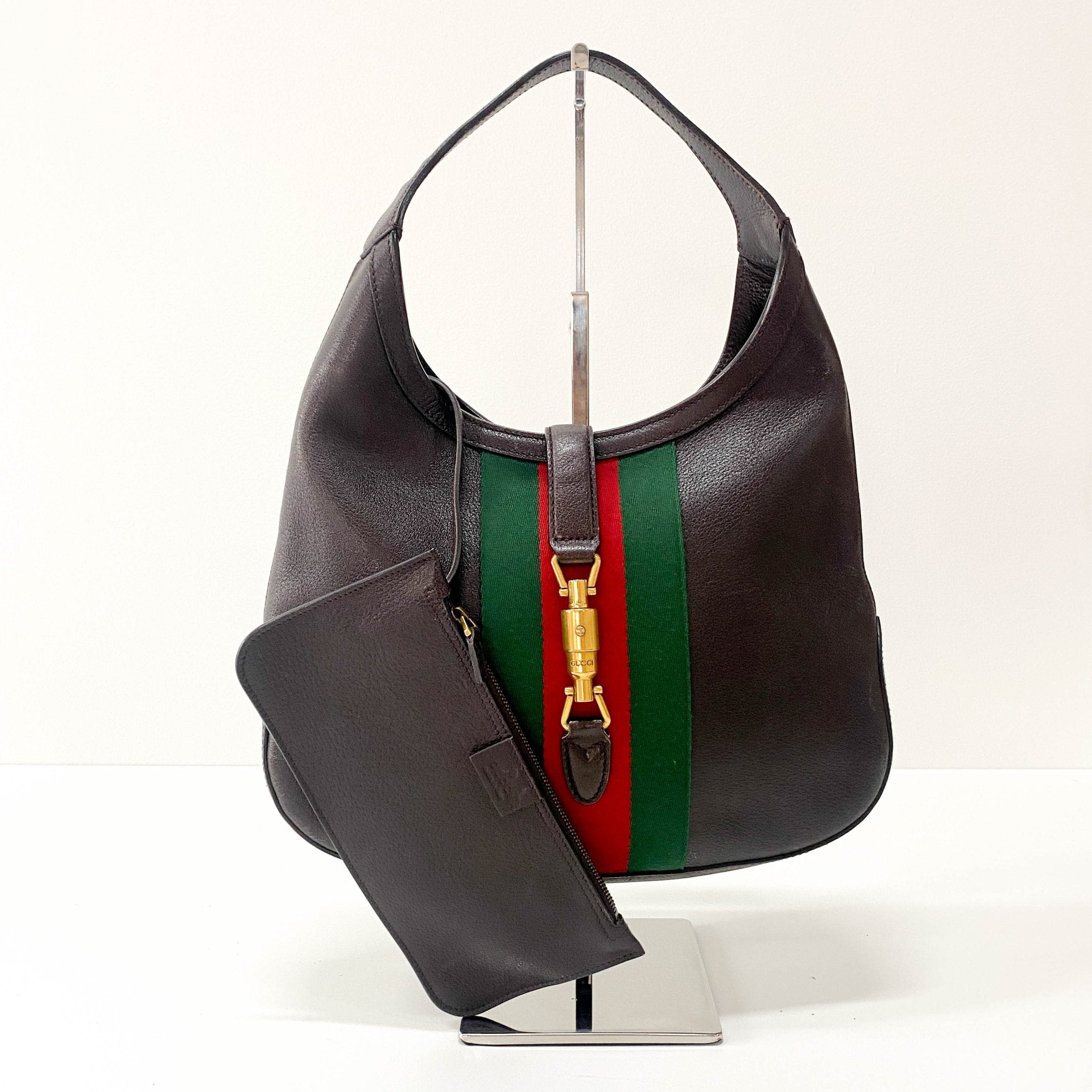 GUCCI Jackie Brown Shoulder Bag, in , Sold by HIVE PRELOVED - Shoulder Bags, ,