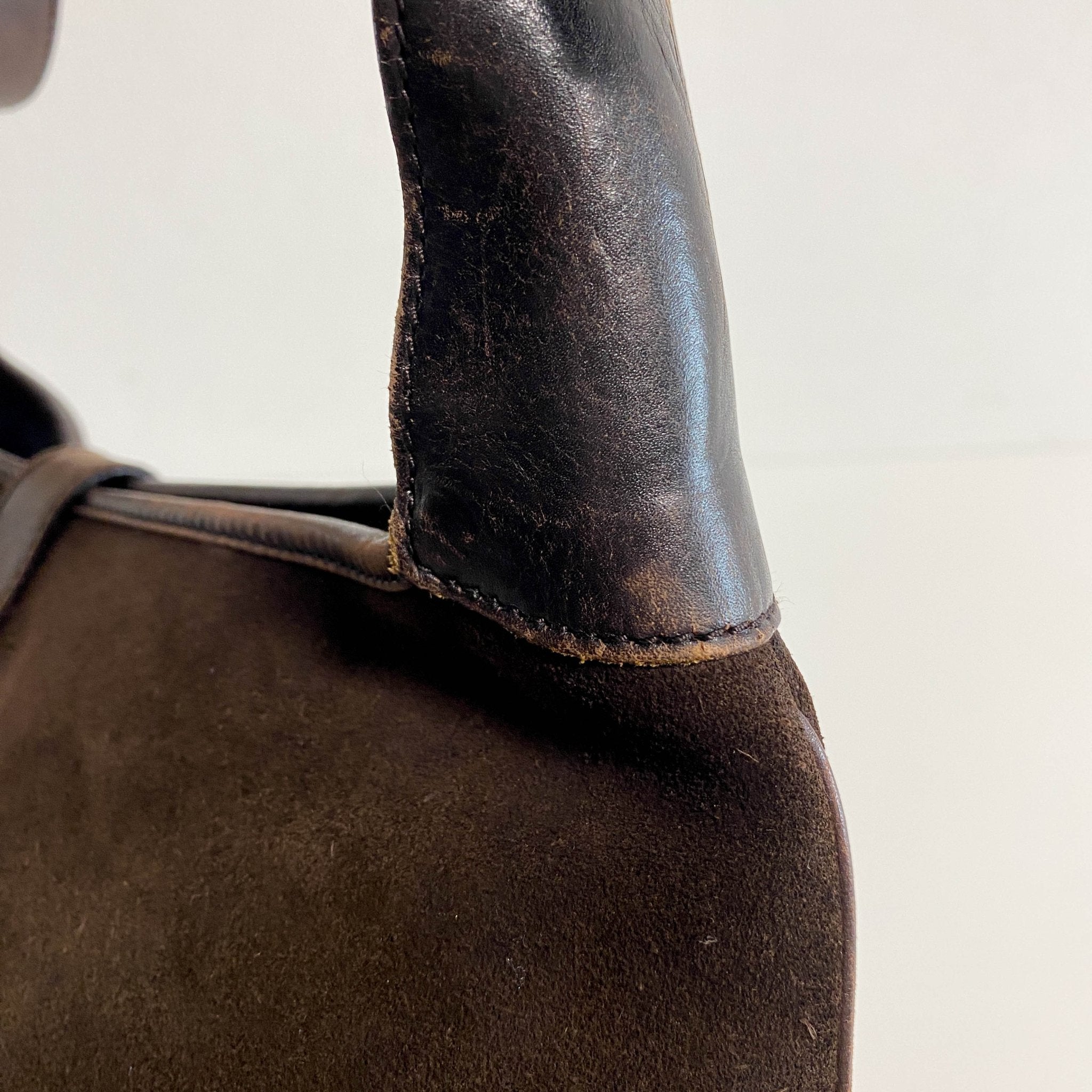 GUCCI Jackie Brown Suede Shoulder Bag, in , Sold by HIVE PRELOVED - Shoulder Bags, ,