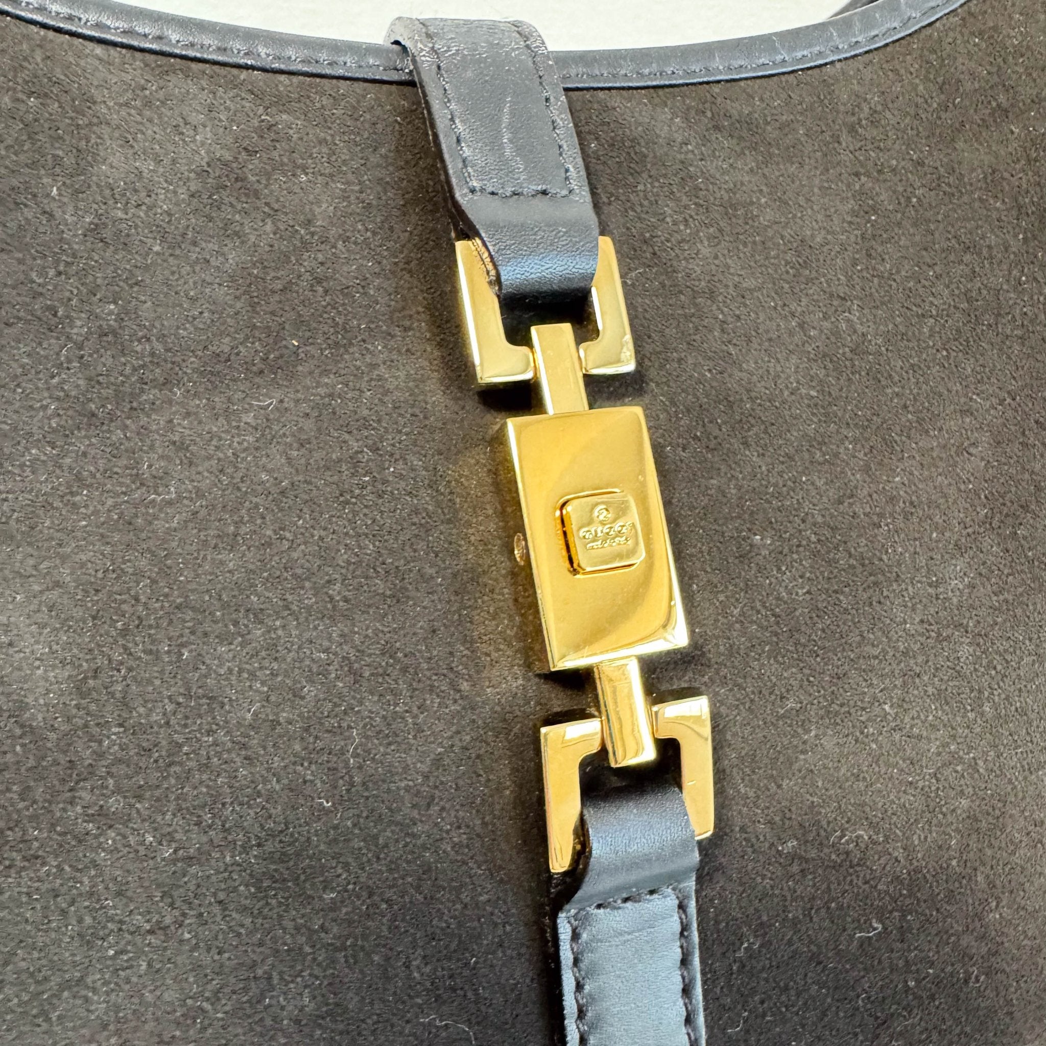 GUCCI Jackie Brown Suede Small Shoulder Bag, in , Sold by HIVE PRELOVED - Shoulder Bags, ,