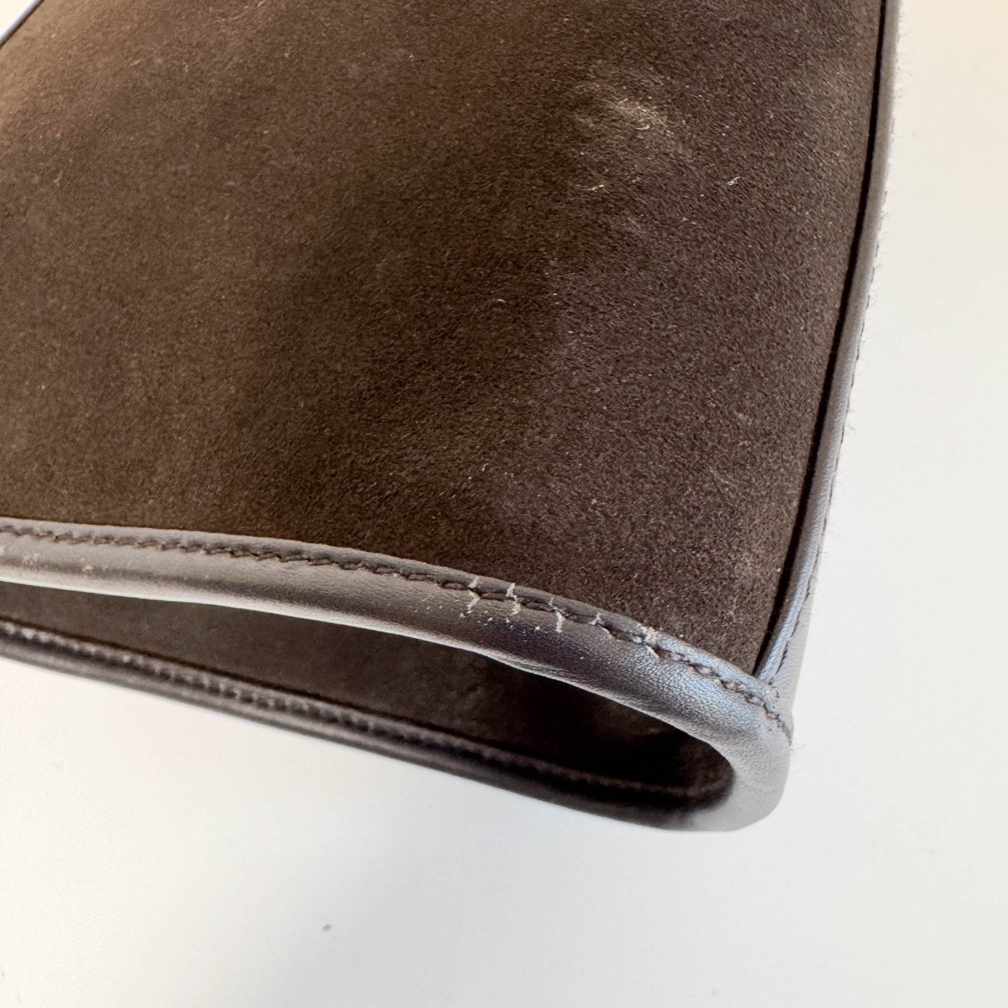 GUCCI Jackie Brown Suede Small Shoulder Bag, in , Sold by HIVE PRELOVED - Shoulder Bags, ,