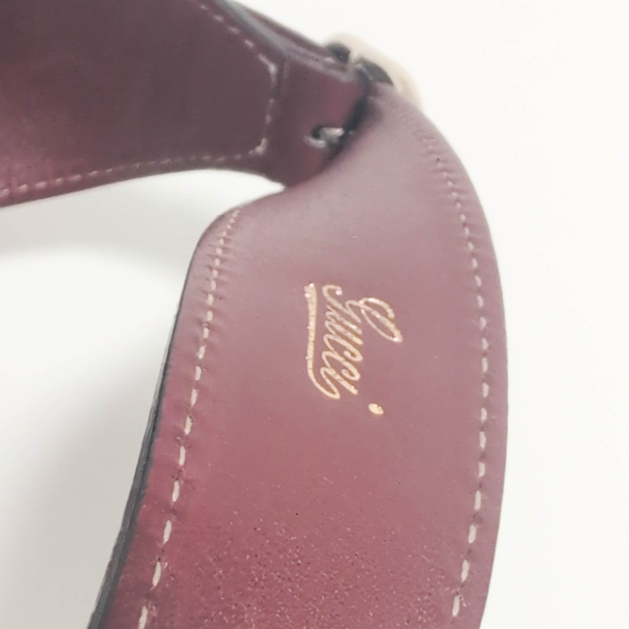 GUCCI Jackie Burgundy GG Guccissima Shoulder Bag, in , Sold by HIVE PRELOVED - Shoulder Bags, ,