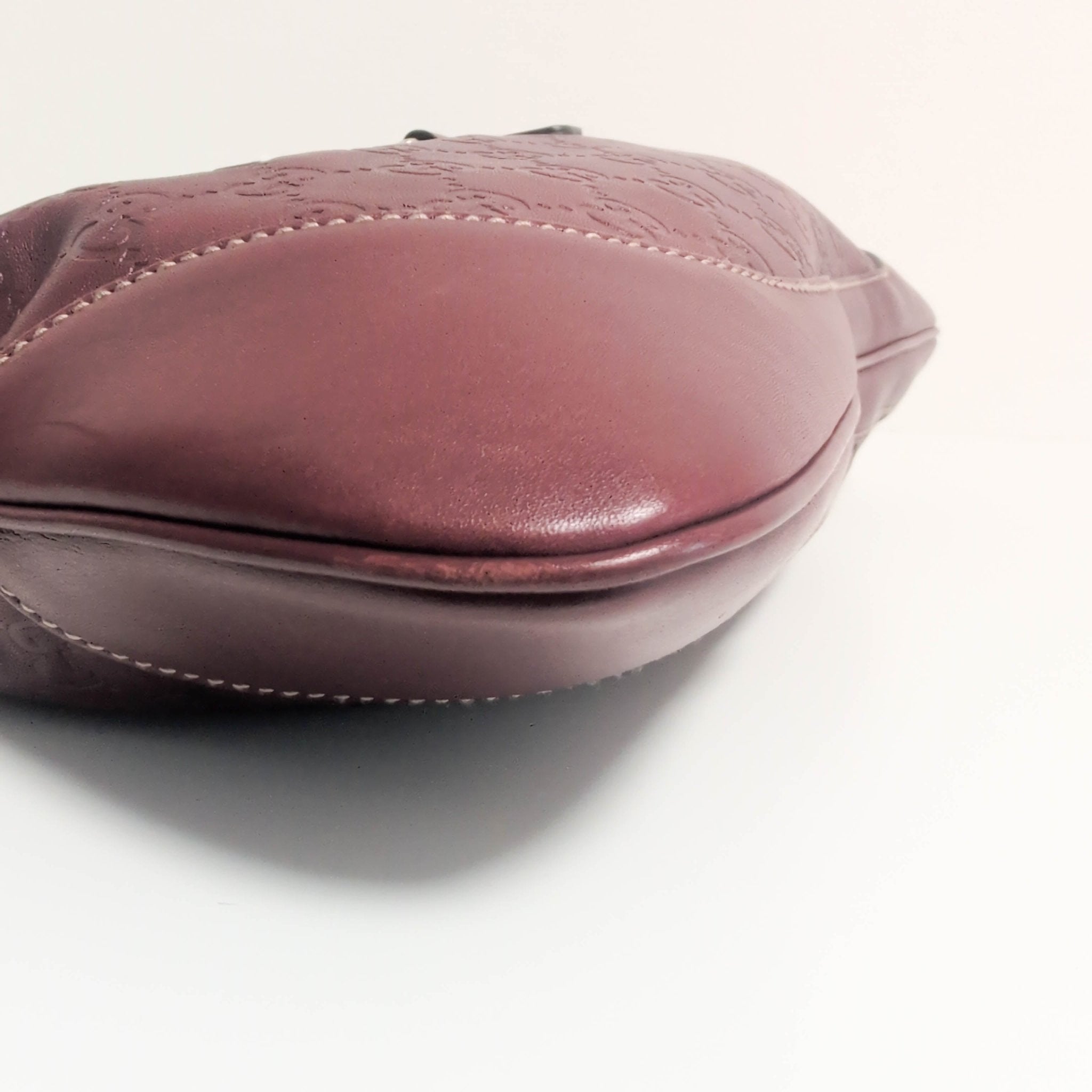 GUCCI Jackie Burgundy GG Guccissima Shoulder Bag, in , Sold by HIVE PRELOVED - Shoulder Bags, ,