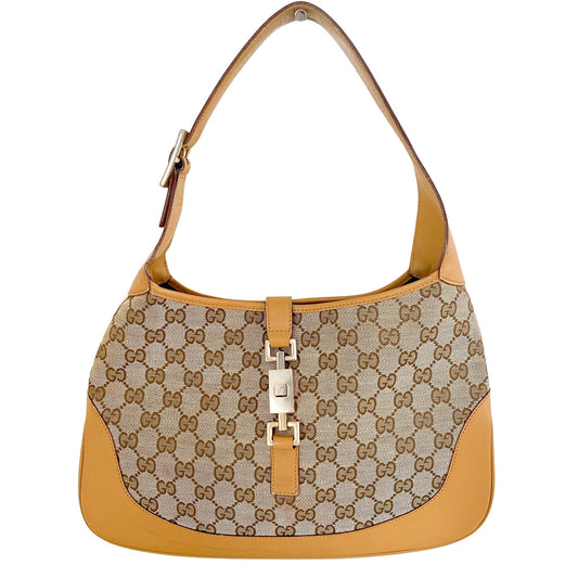 GUCCI Jackie Canvas Shoulder Bag, in , Sold by HIVE PRELOVED - Items on Sale, Shoulder Bags,