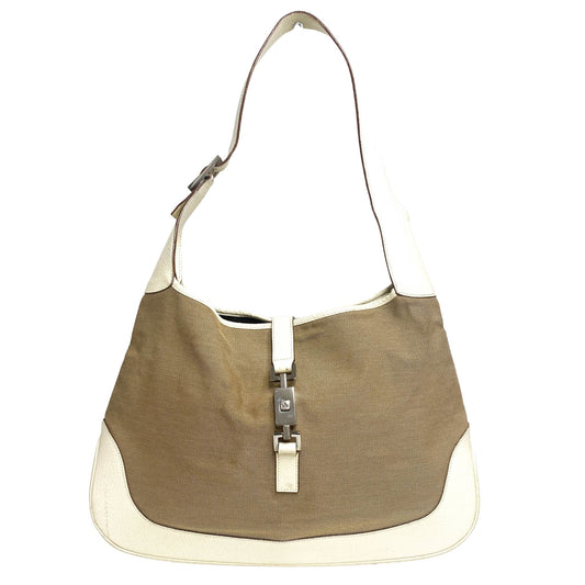 GUCCI Jackie Cotton Canvas, in , Sold by HIVE PRELOVED - Shoulder Bags, ,