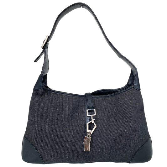 GUCCI Jackie Cotton Canvas Shoulder Bag, in , Sold by HIVE PRELOVED - Shoulder Bags, ,