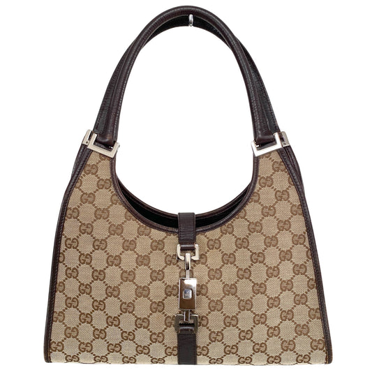 GUCCI Jackie GG Canvas Shoulder Bag, in , Sold by HIVE PRELOVED - Shoulder Bags, ,