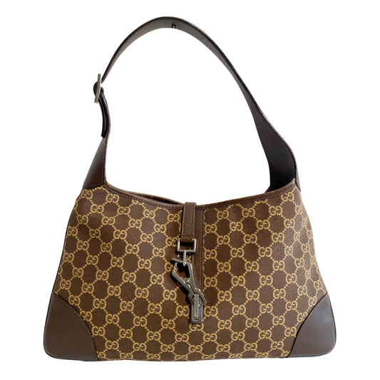 GUCCI Jackie GG Canvas Shoulderbag, in , Sold by HIVE PRELOVED - Shoulder Bags, ,