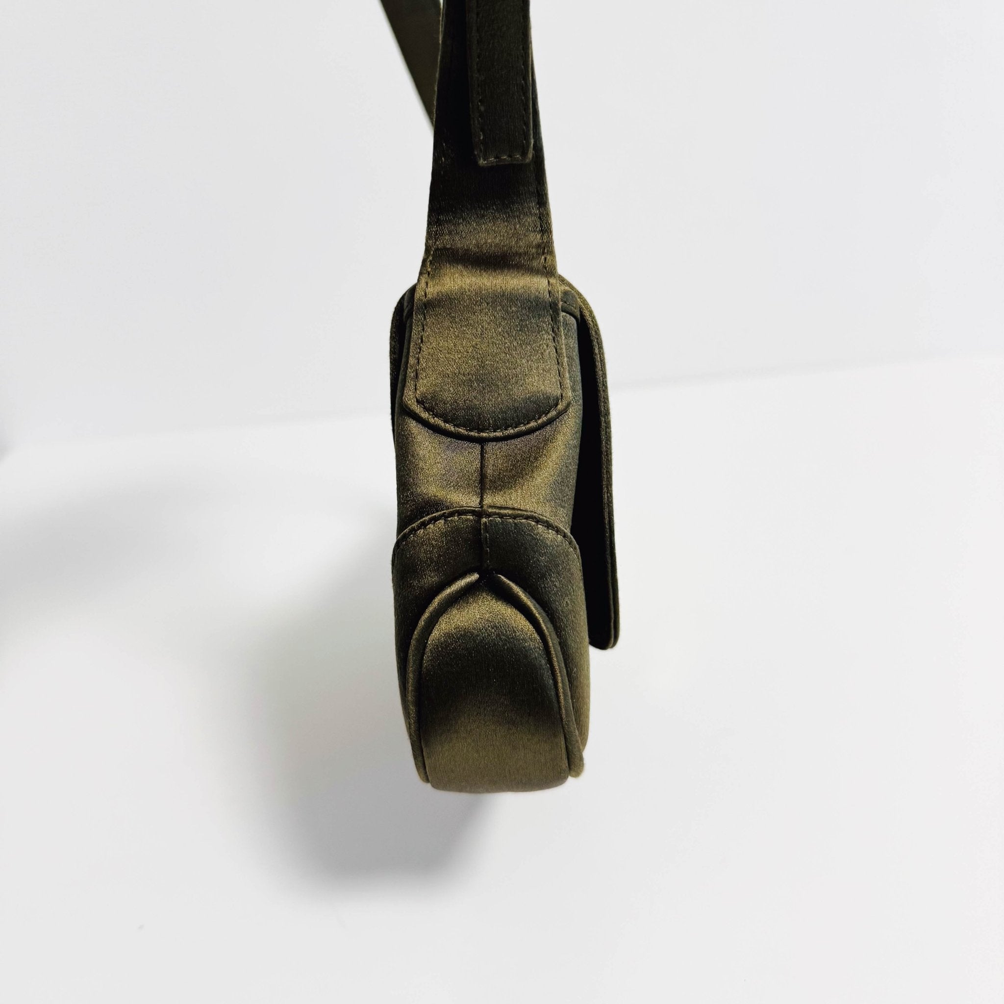 GUCCI Jackie Green Satin Shoulder Bag, in , Sold by HIVE PRELOVED - Shoulder Bags, ,