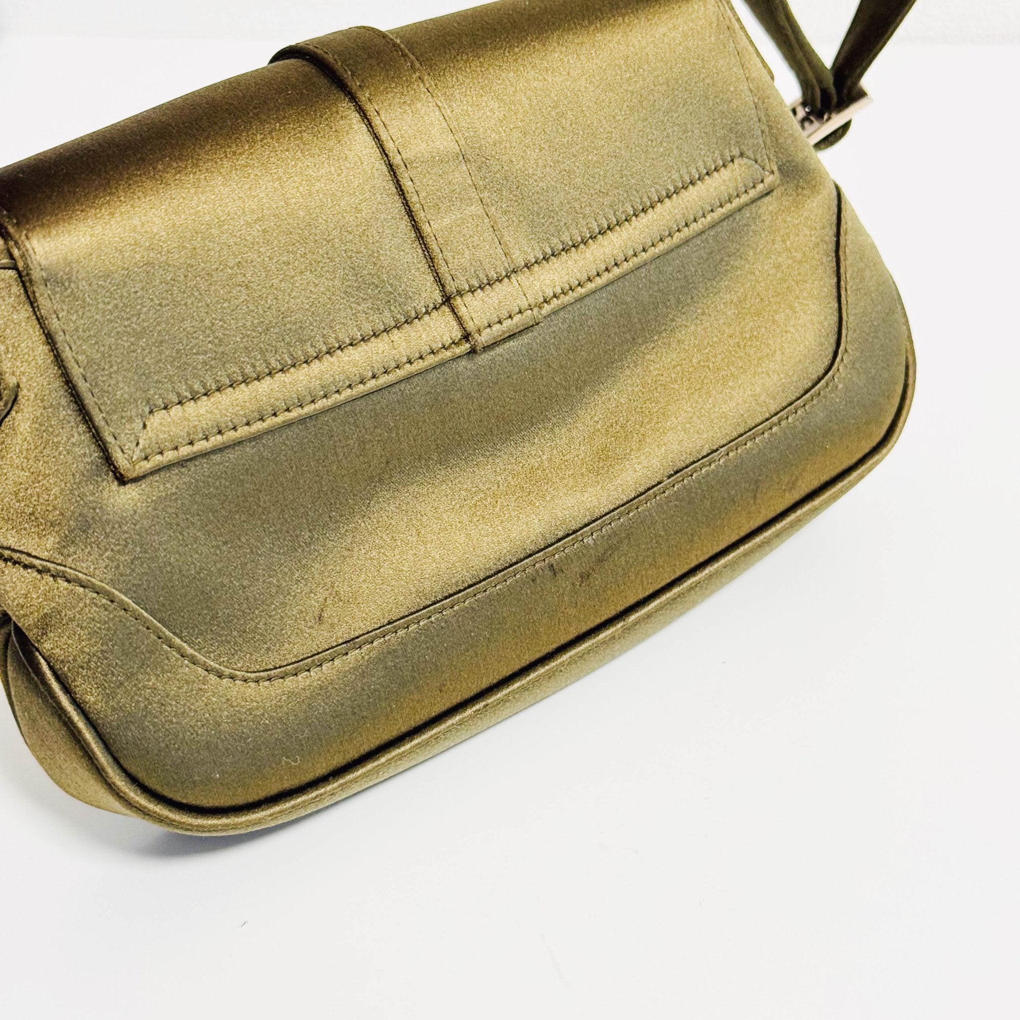 GUCCI Jackie Green Satin Shoulder Bag, in , Sold by HIVE PRELOVED - Shoulder Bags, ,