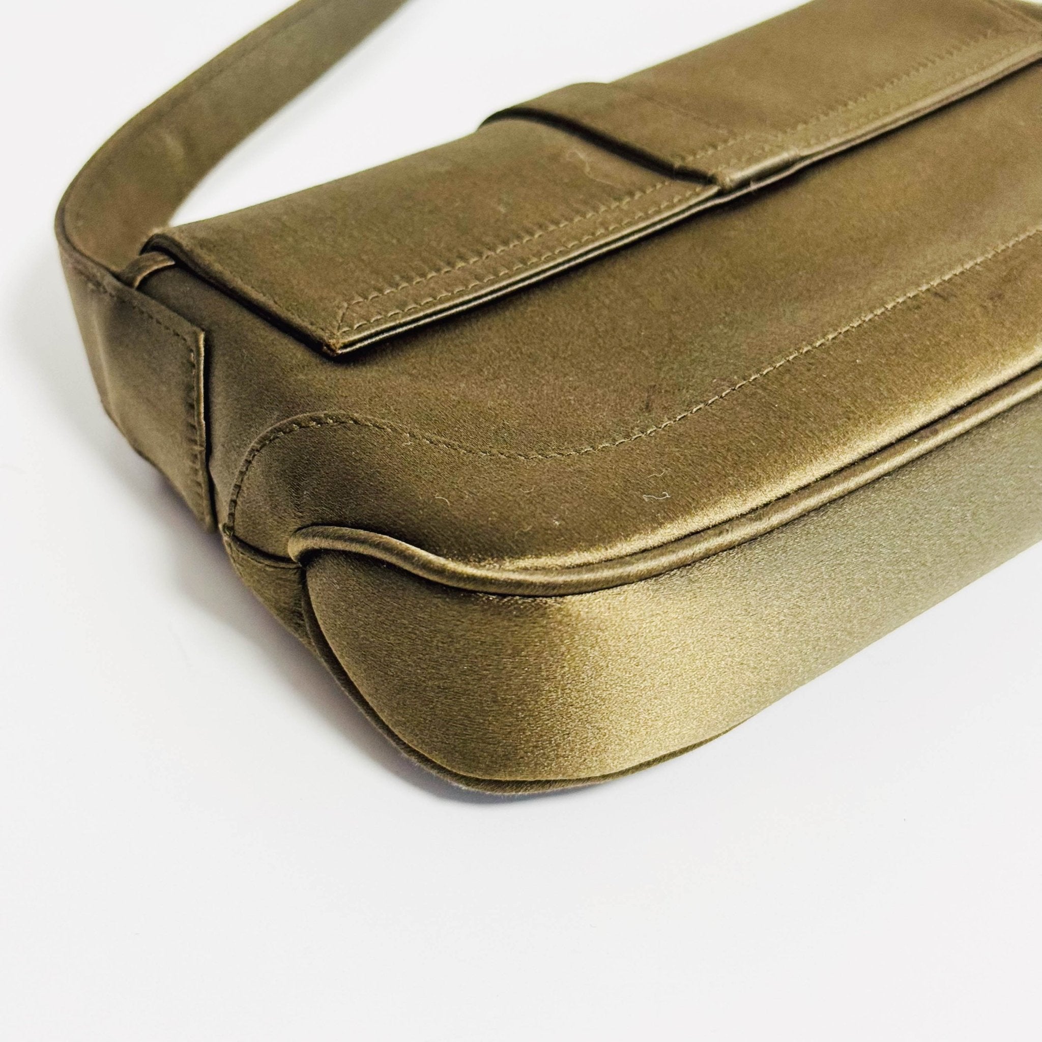 GUCCI Jackie Green Satin Shoulder Bag, in , Sold by HIVE PRELOVED - Shoulder Bags, ,