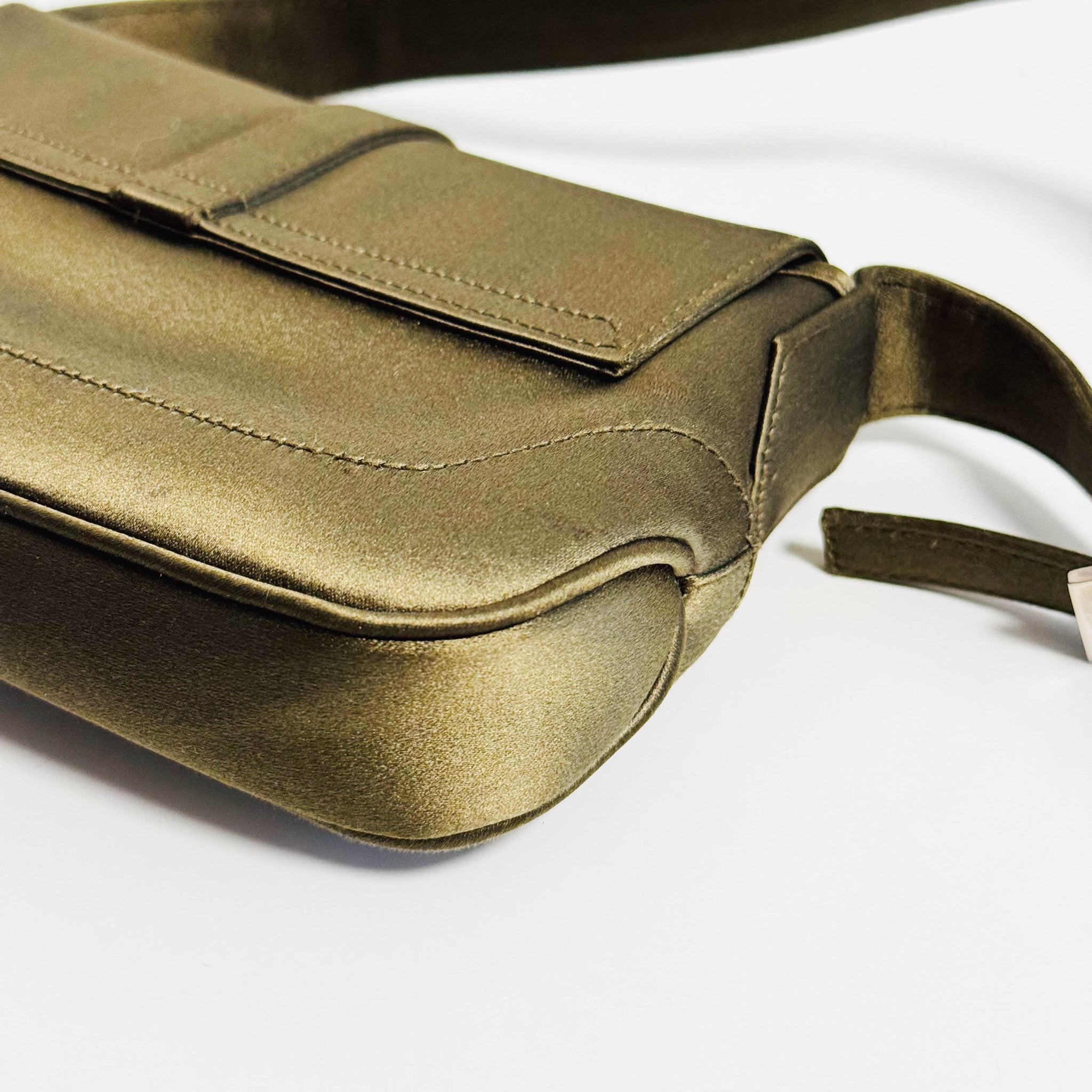 GUCCI Jackie Green Satin Shoulder Bag, in , Sold by HIVE PRELOVED - Shoulder Bags, ,