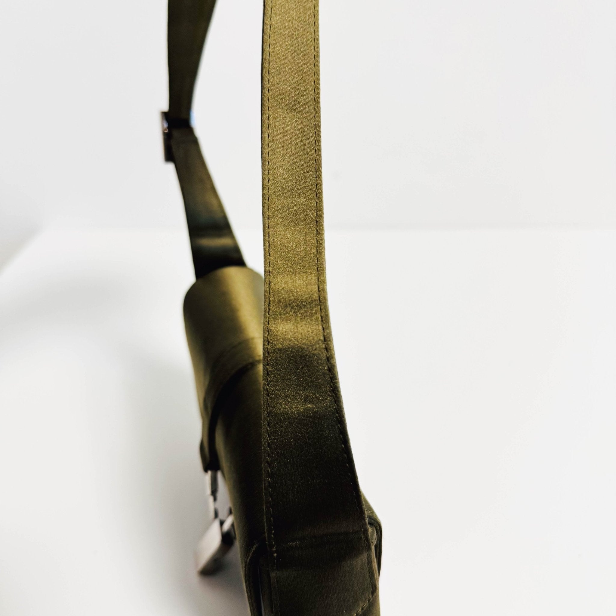 GUCCI Jackie Green Satin Shoulder Bag, in , Sold by HIVE PRELOVED - Shoulder Bags, ,