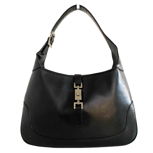 GUCCI Jackie, Leather (unspecified) in Black, Sold by HIVE PRELOVED - Shoulder Bags, ,