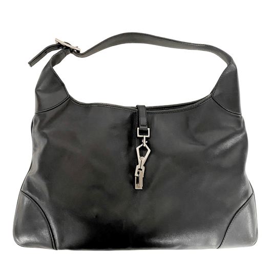GUCCI Jackie Kandinsky Large Black Leather Shoulder Bag, in , Sold by HIVE PRELOVED - Shoulder Bags, ,