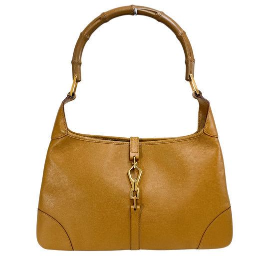GUCCI Jackie Leather Bamboo Handle, in , Sold by HIVE PRELOVED - Shoulder Bags, ,