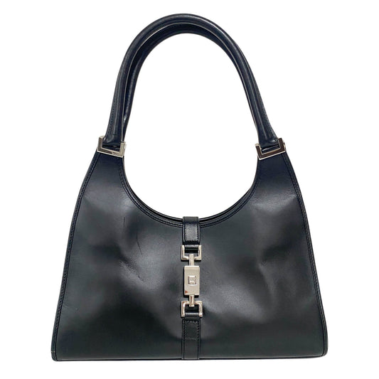 GUCCI Jackie Leather Black Shoulder Bag, in , Sold by HIVE PRELOVED - Shoulder Bags, ,