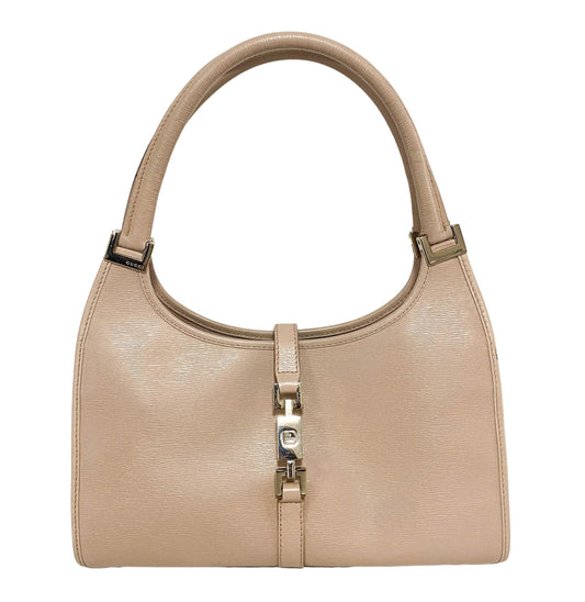 GUCCI Jackie Leather Small Nude Pink Shoulder Bag, in , Sold by HIVE PRELOVED - Shoulder Bags, ,