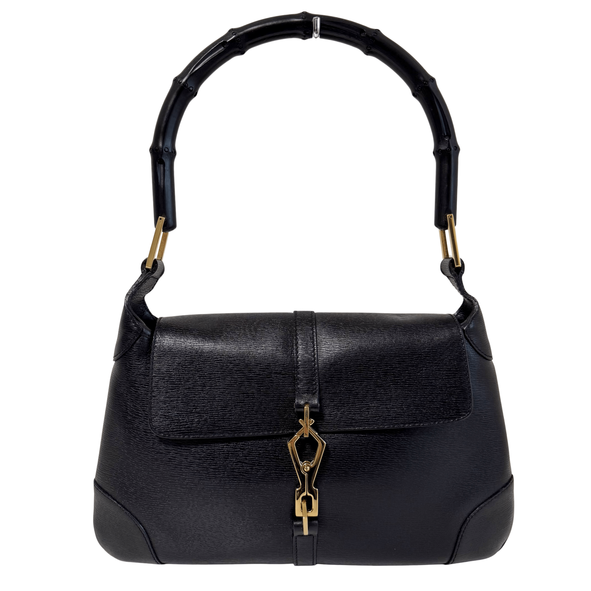 GUCCI Jackie Mini Bamboo Black Shoulder Bag, in , Sold by HIVE PRELOVED - Mini bags, Shoulder Bags,