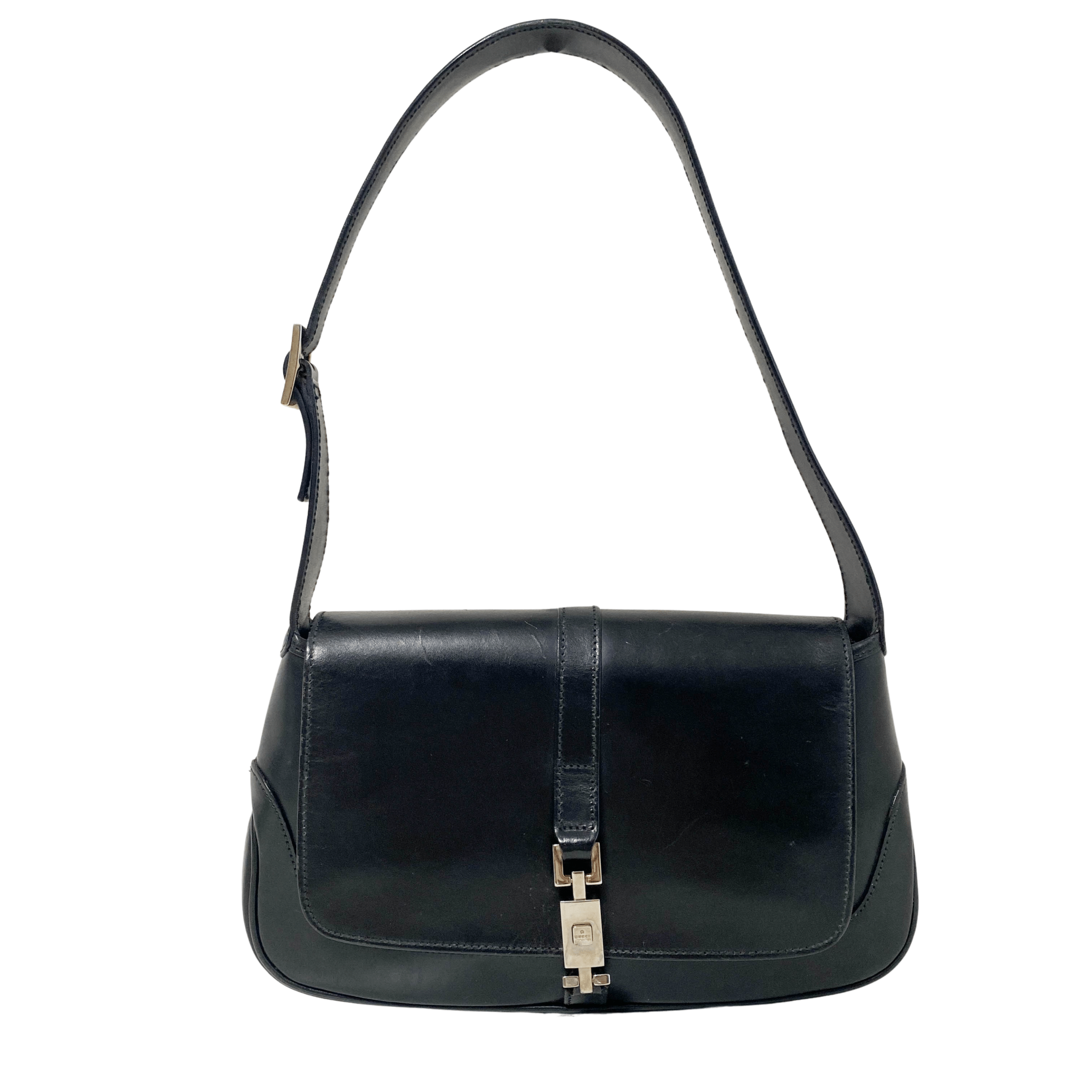 GUCCI Jackie Mini Black Leather Shoulder Bag, in , Sold by HIVE PRELOVED - Shoulder Bags, ,