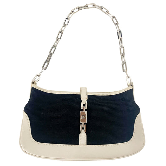 GUCCI Jackie Mini Canvas Silver Chain, in , Sold by HIVE PRELOVED - Shoulder Bags, ,